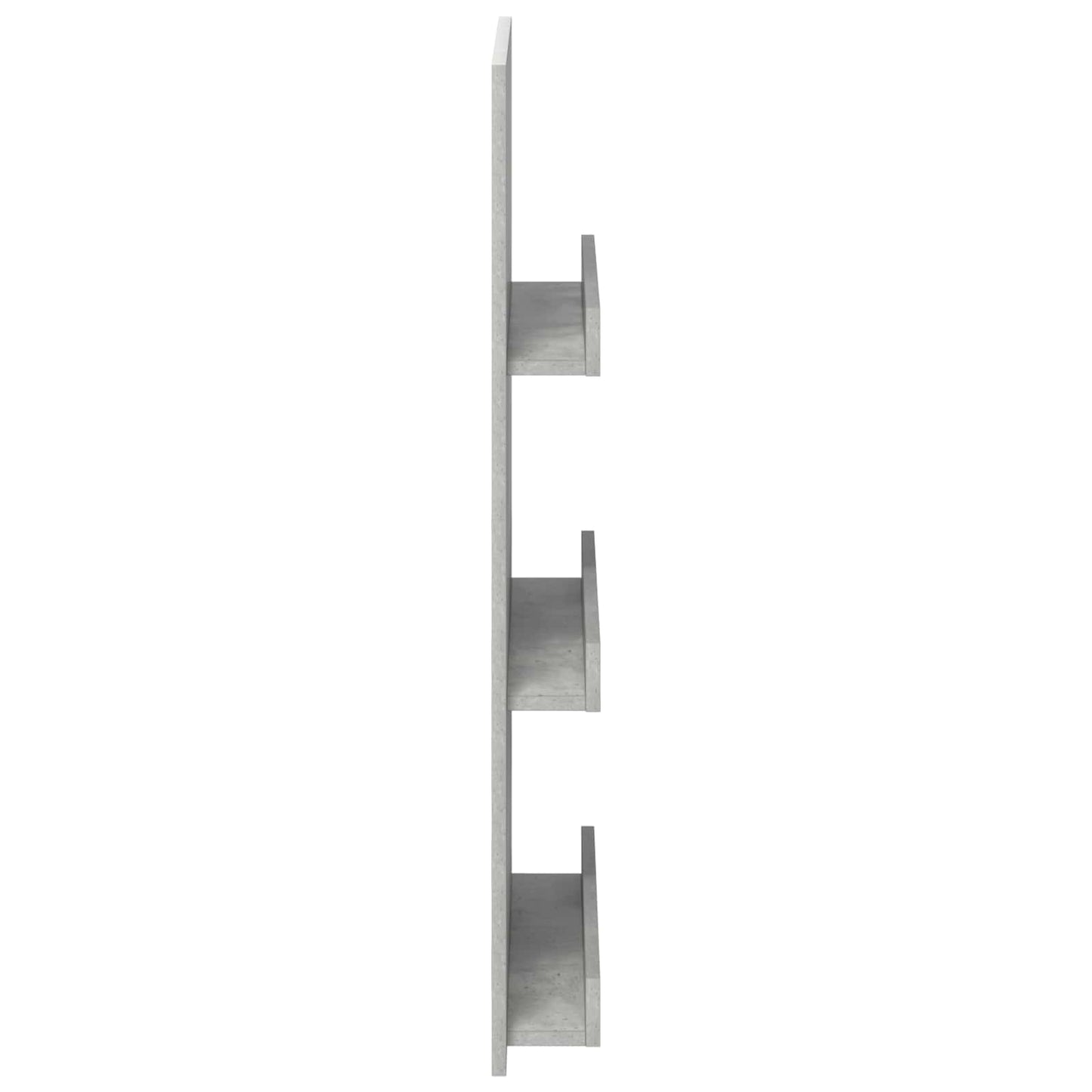 Tijdschrift Rek Beton Grijs 51 x 11 x 102 cm Bewerkt hout is nu te koop bij PeponiXL, paradijselijk wonen!