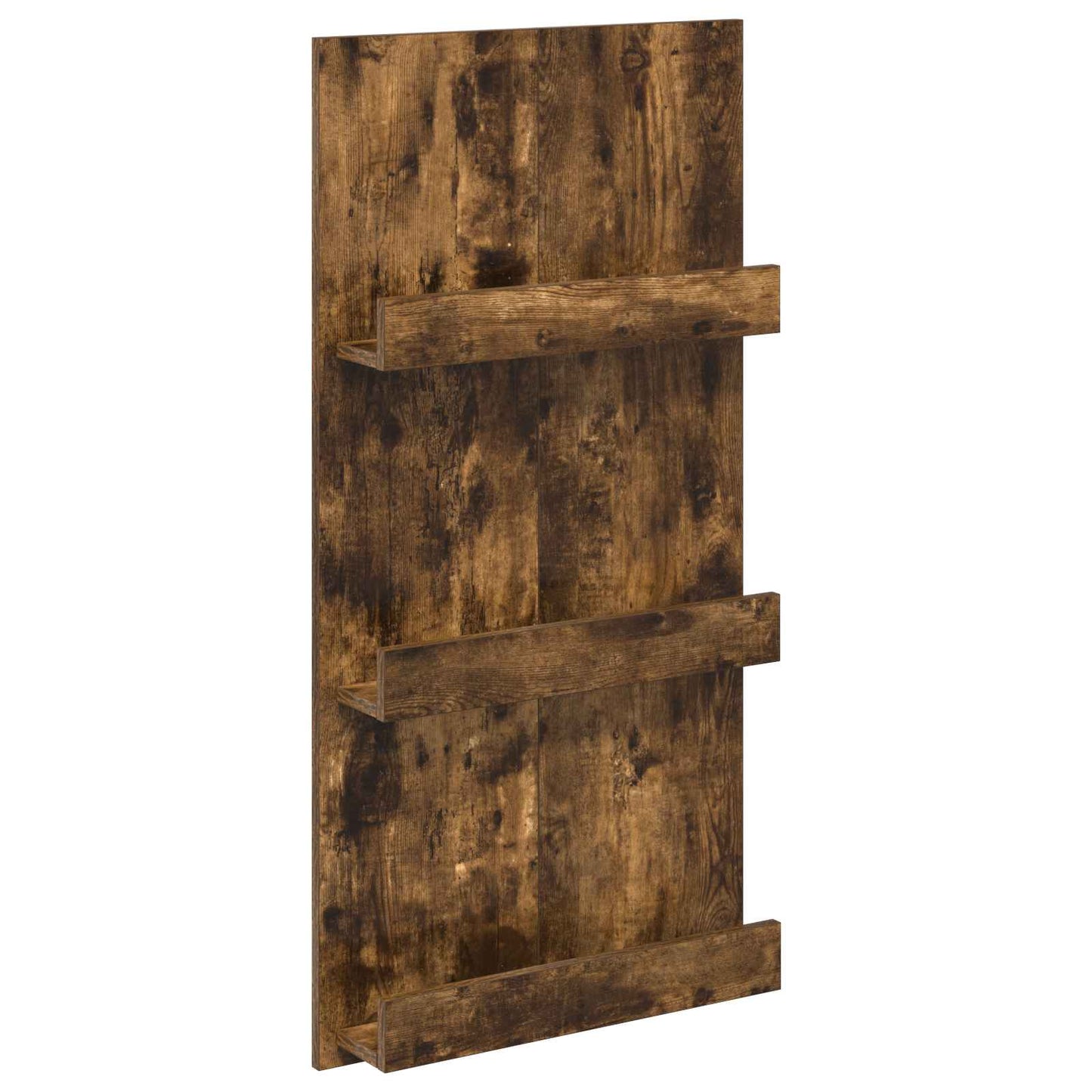Tijdschrift Rek Gerookt eiken 51 x 11 x 102 cm Bewerkt hout is nu te koop bij PeponiXL, paradijselijk wonen!