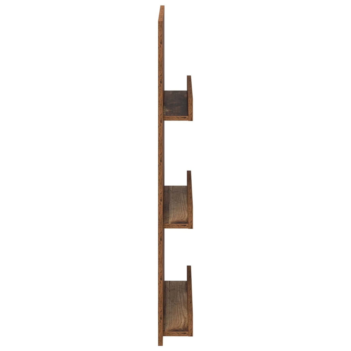 Tijdschrift Rek met plank Oudhout 51 x 11 x 102 cm Bewerkt hout is nu te koop bij PeponiXL, paradijselijk wonen!