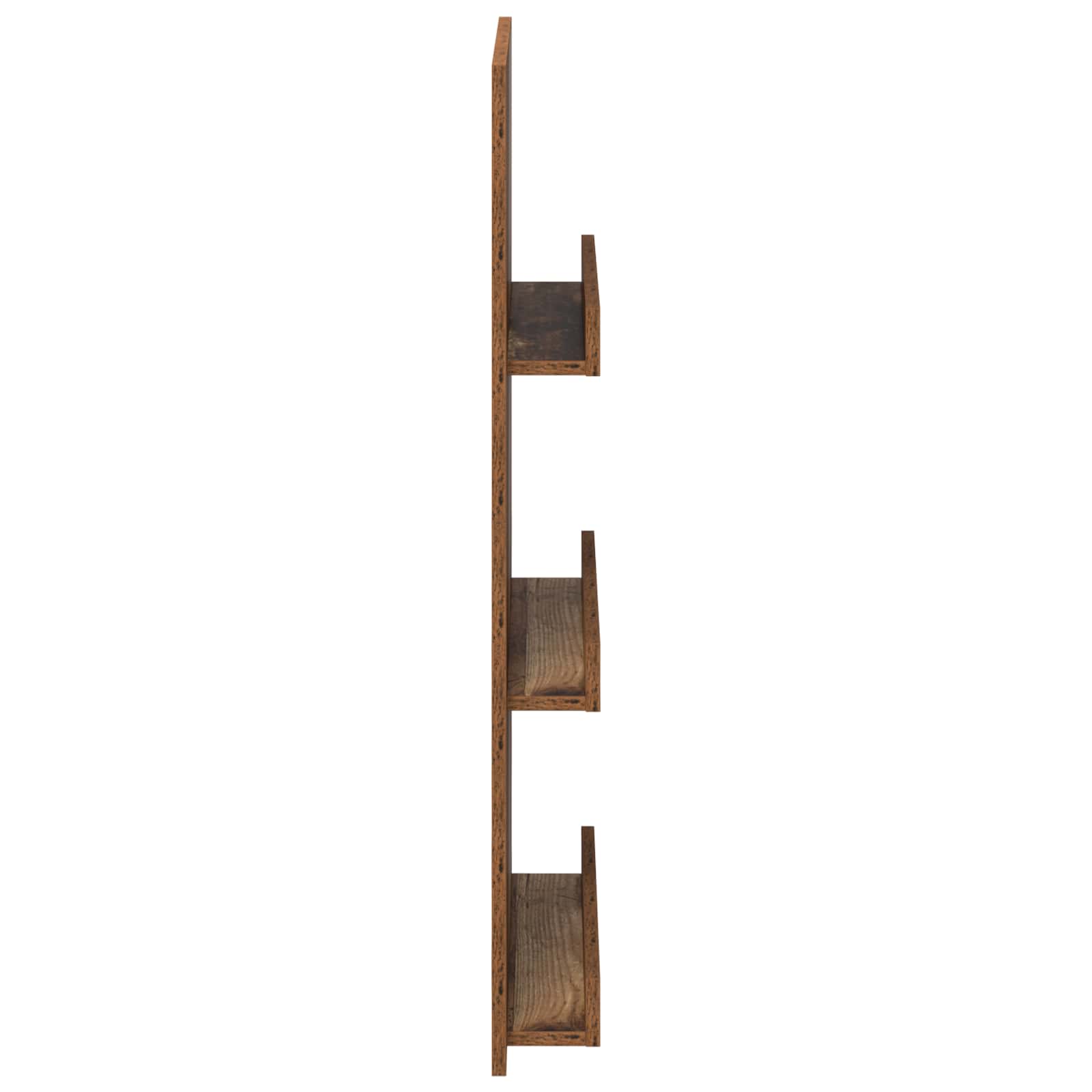 Tijdschrift Rek met plank Oudhout 51 x 11 x 102 cm Bewerkt hout is nu te koop bij PeponiXL, paradijselijk wonen!