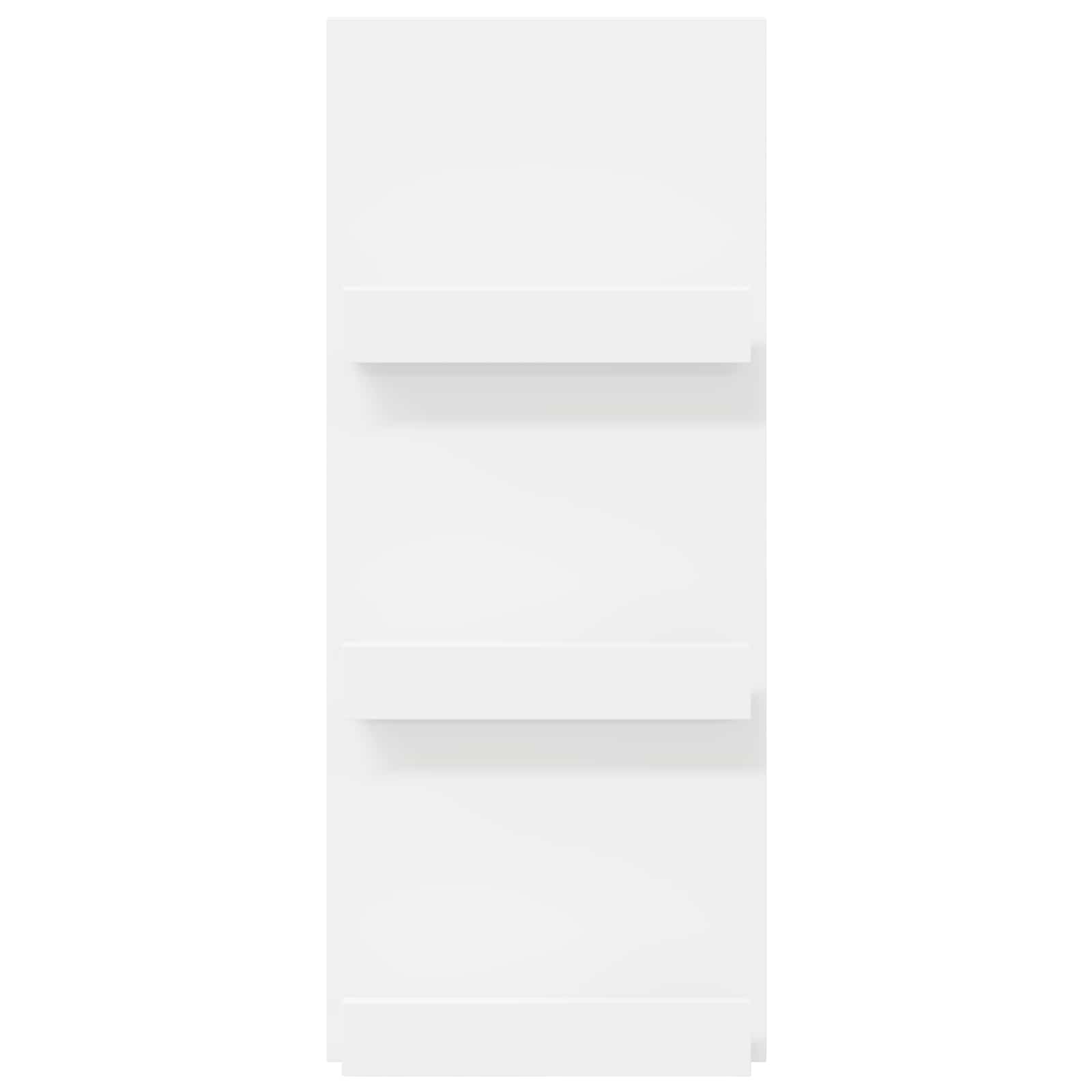 Tijdschrift Rek met plank Wit 51 x 11 x 102 cm Bewerkt hout is nu te koop bij PeponiXL, paradijselijk wonen!