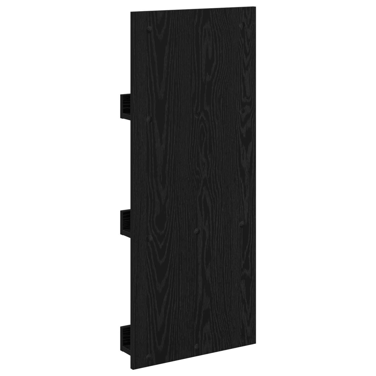 Tijdschrift Rek Zwart Eiken 43 x 11 x 102 cm Bewerkt hout is nu te koop bij PeponiXL, paradijselijk wonen!