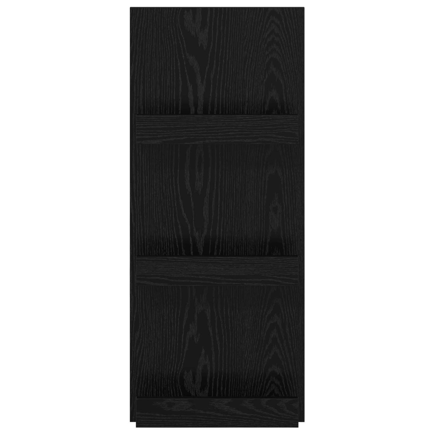 Tijdschrift Rek Zwart Eiken 43 x 11 x 102 cm Bewerkt hout is nu te koop bij PeponiXL, paradijselijk wonen!