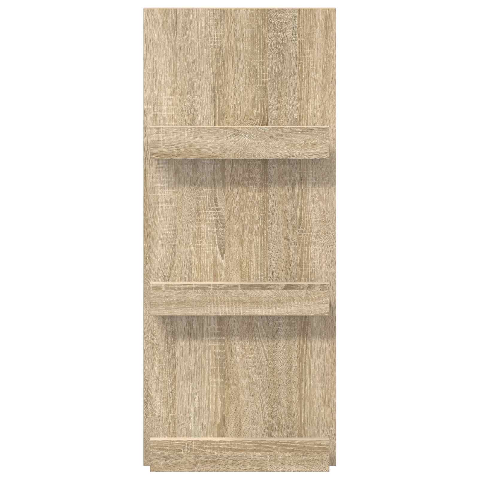 Tijdschrift Rek Sonoma Eiken 43 x 11 x 102 cm Bewerkt hout is nu te koop bij PeponiXL, paradijselijk wonen!