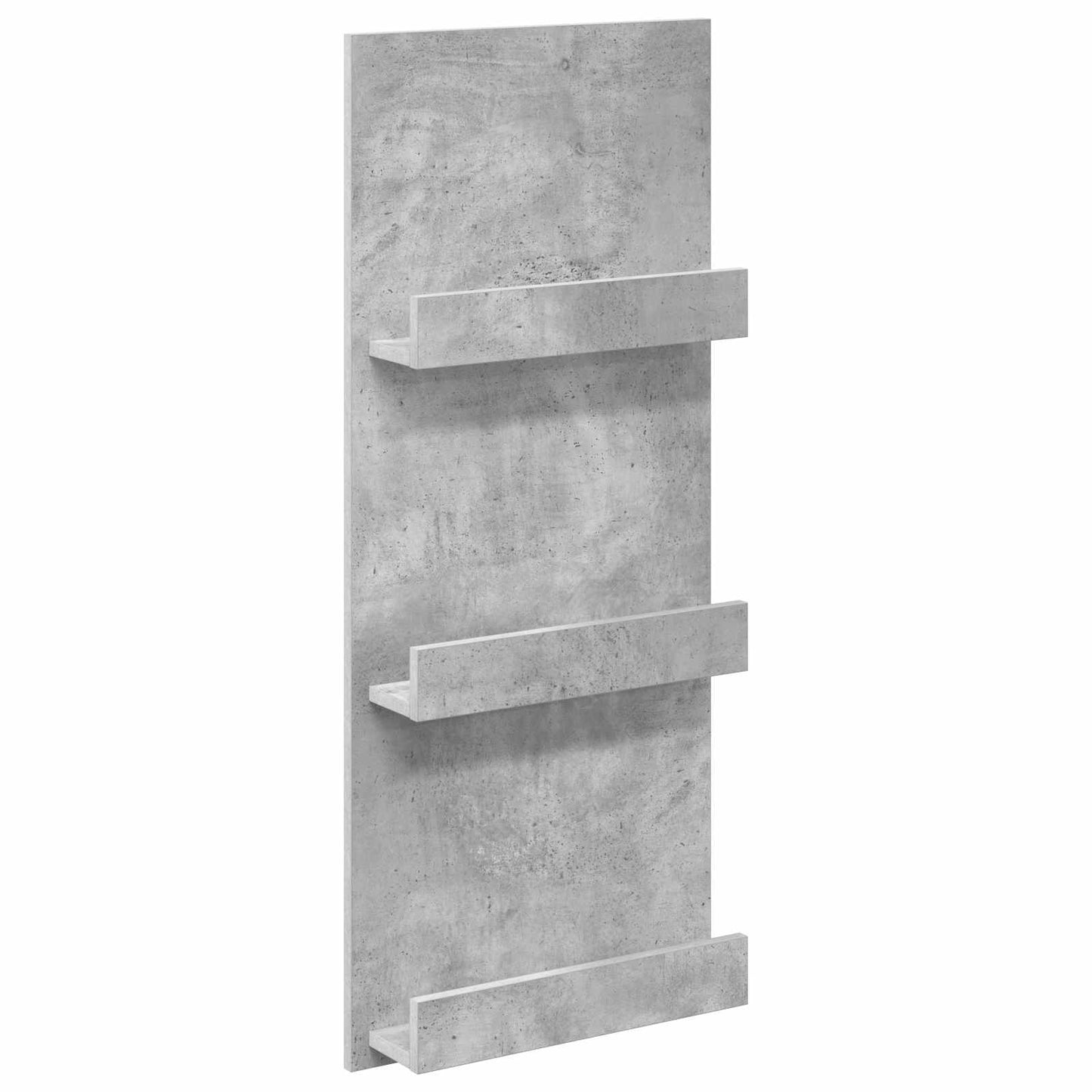 Tijdschrift Rek Beton Grijs 43 x 11 x 102 cm Bewerkt hout is nu te koop bij PeponiXL, paradijselijk wonen!
