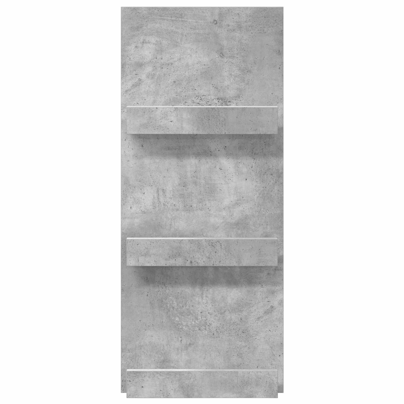 Tijdschrift Rek Beton Grijs 43 x 11 x 102 cm Bewerkt hout is nu te koop bij PeponiXL, paradijselijk wonen!