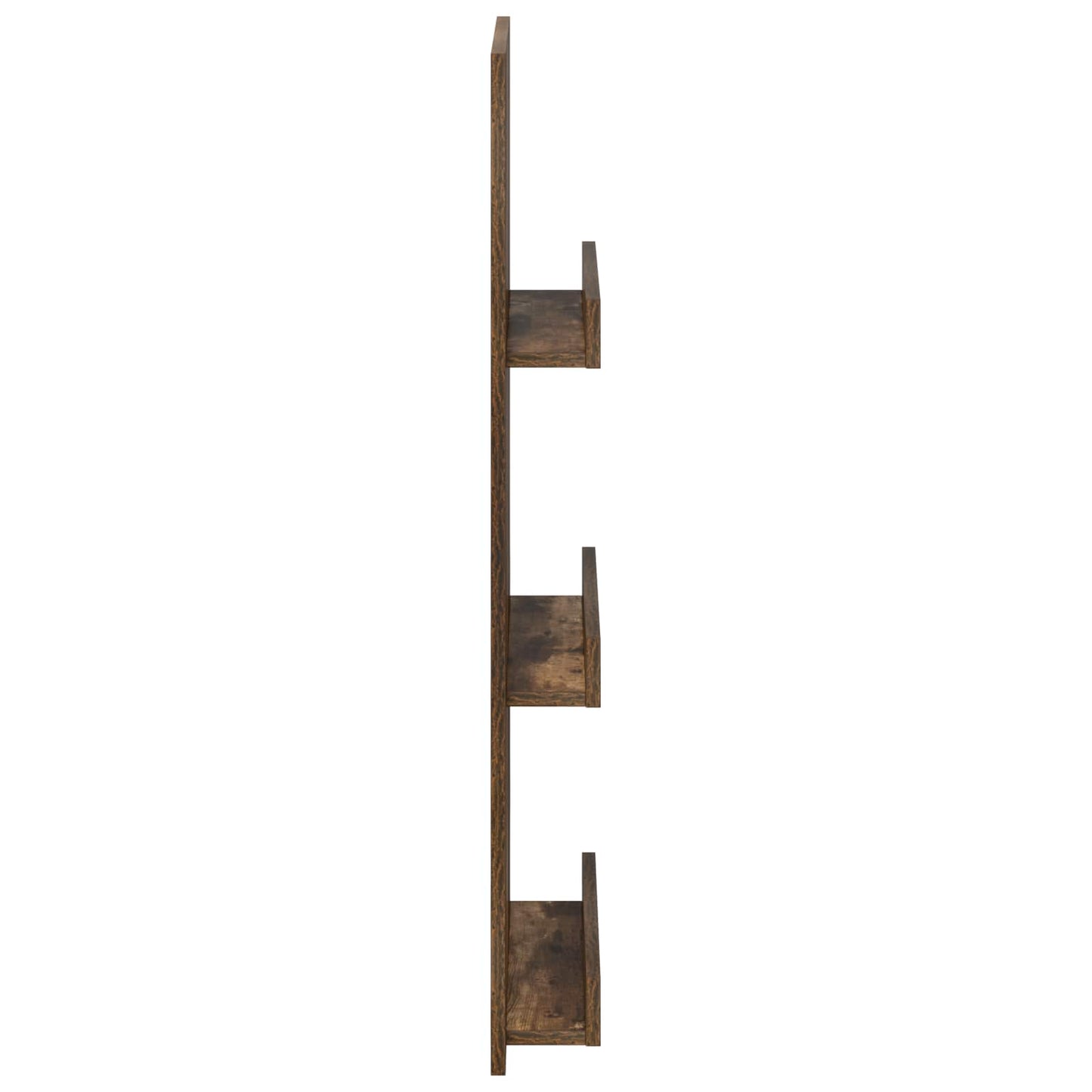 Tijdschrift Rek Gerookt eiken 43 x 11 x 102 cm Bewerkt hout is nu te koop bij PeponiXL, paradijselijk wonen!