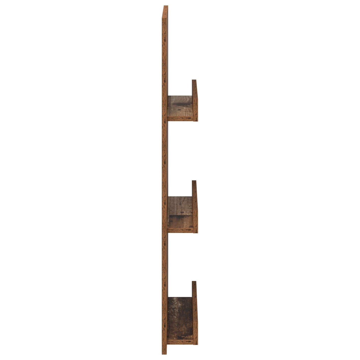 Tijdschrift Rek met plank Oudhout 43 x 11 x 102 cm Bewerkt hout is nu te koop bij PeponiXL, paradijselijk wonen!