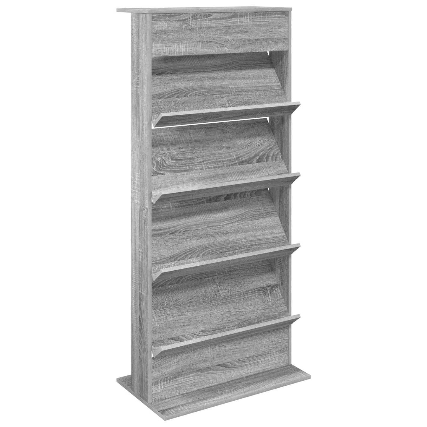 Tijdschrift Rek Grijs Sonoma 70 x 41 x 156 cm Bewerkt hout is nu te koop bij PeponiXL, paradijselijk wonen!