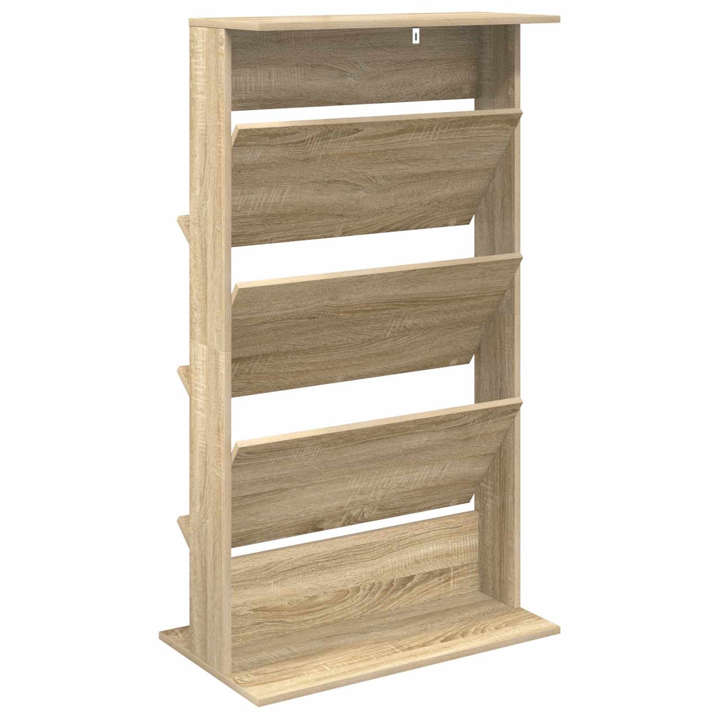 Tijdschrift Rek Sonoma Eiken 70 x 41 x 126 cm Bewerkt hout is nu te koop bij PeponiXL, paradijselijk wonen!