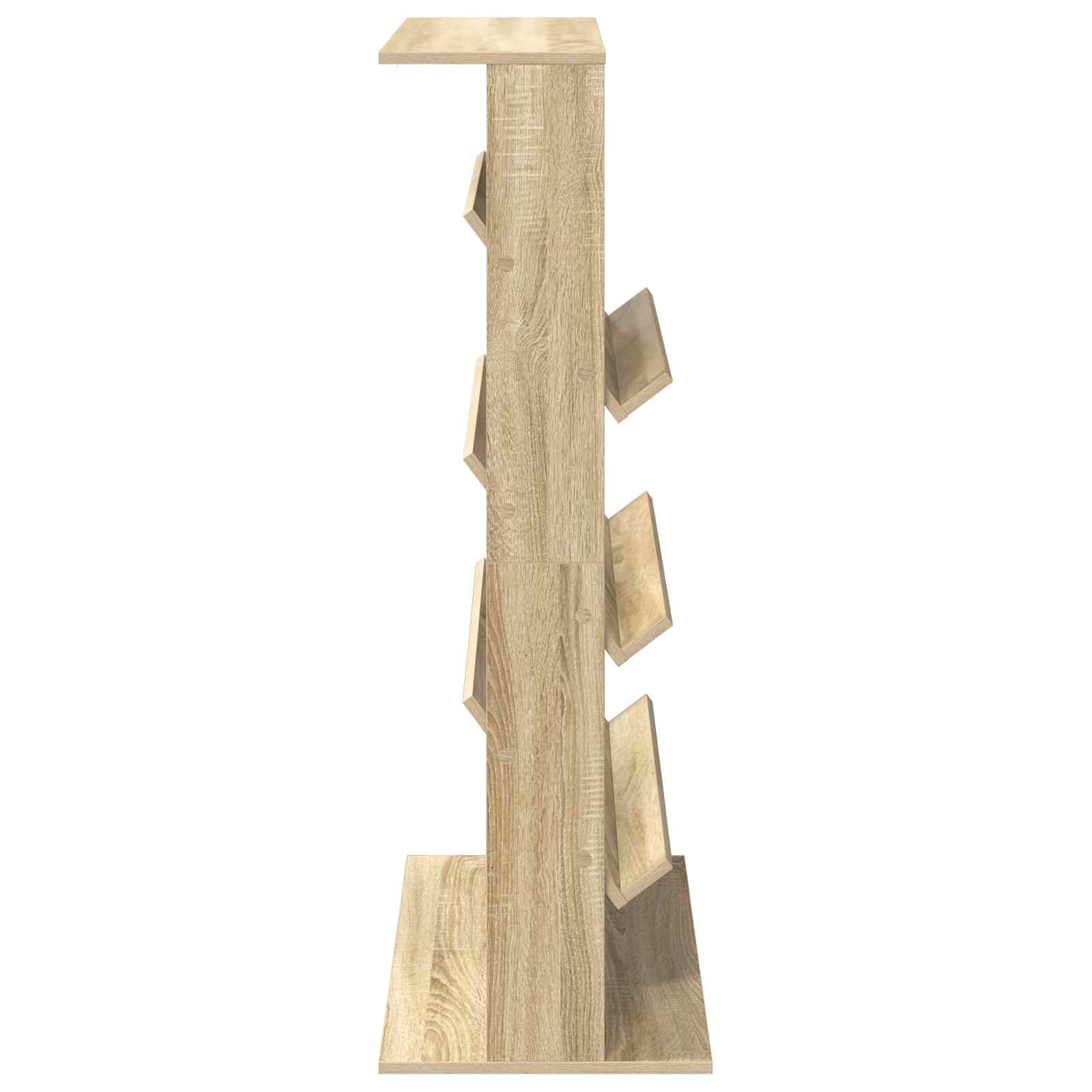 Tijdschrift Rek Sonoma Eiken 70 x 41 x 126 cm Bewerkt hout is nu te koop bij PeponiXL, paradijselijk wonen!