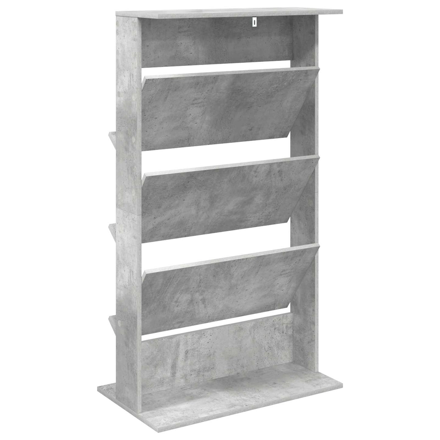 Tijdschrift Rek Beton Grijs 70 x 41 x 126 cm Bewerkt hout is nu te koop bij PeponiXL, paradijselijk wonen!
