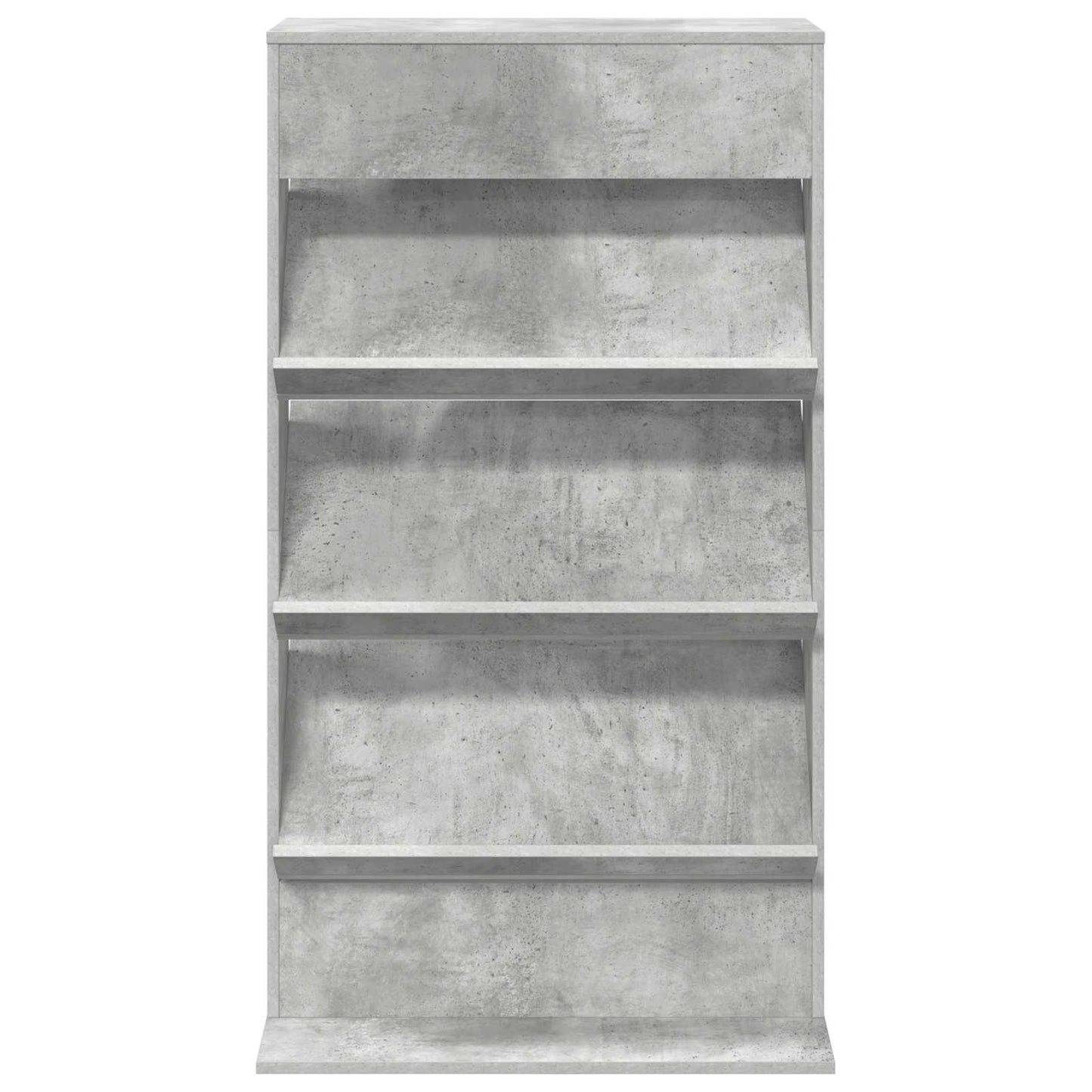 Tijdschrift Rek Beton Grijs 70 x 41 x 126 cm Bewerkt hout is nu te koop bij PeponiXL, paradijselijk wonen!