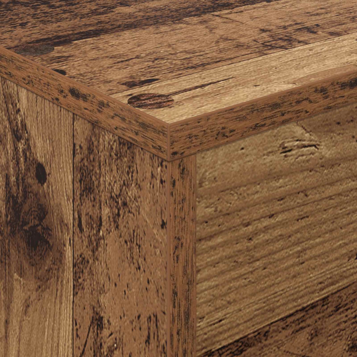 Tijdschrift Rek met plank Oudhout 70 x 41 x 126 cm Bewerkt hout is nu te koop bij PeponiXL, paradijselijk wonen!