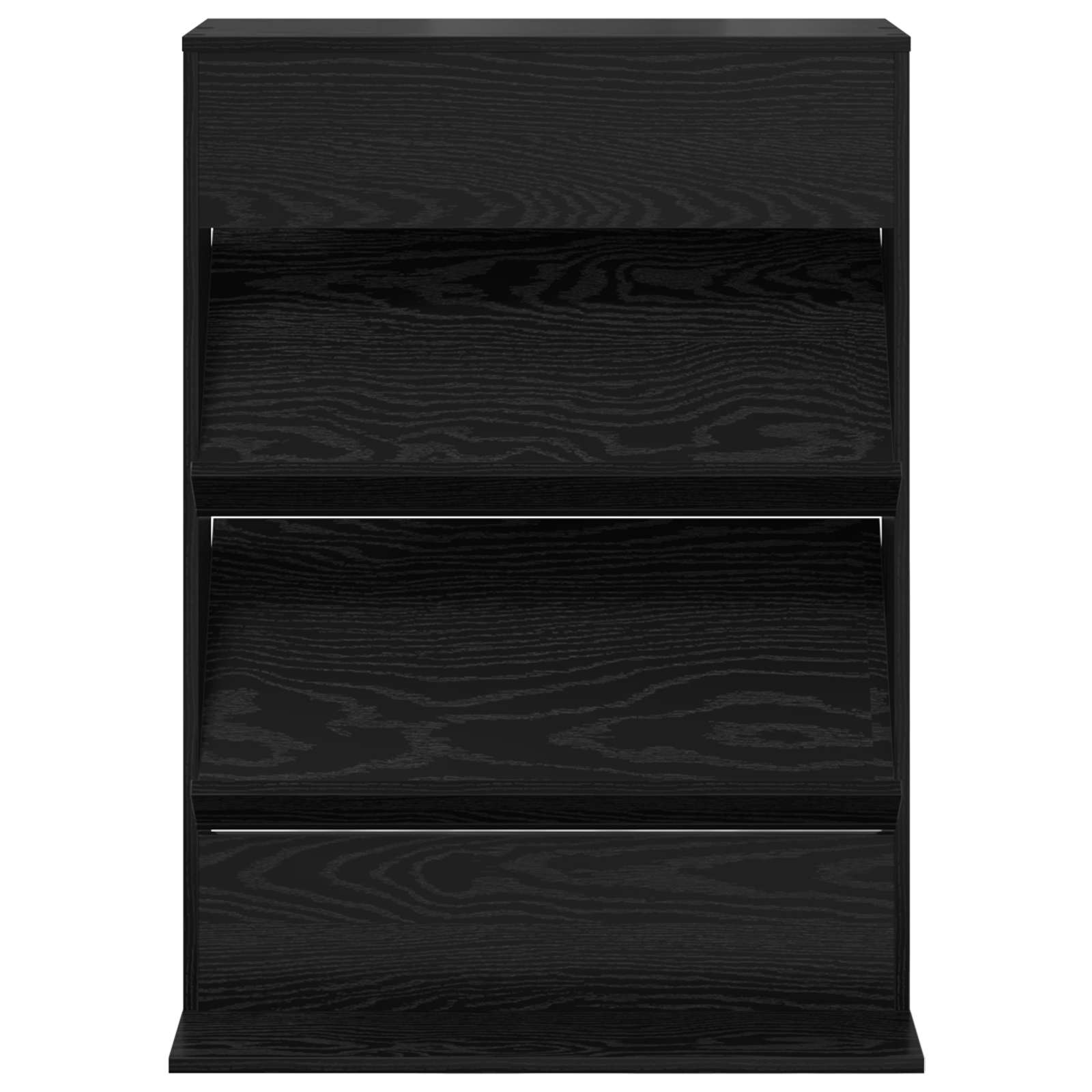 Tijdschrift Rek Zwart Eiken 70 x 41 x 96 cm Bewerkt hout is nu te koop bij PeponiXL, paradijselijk wonen!