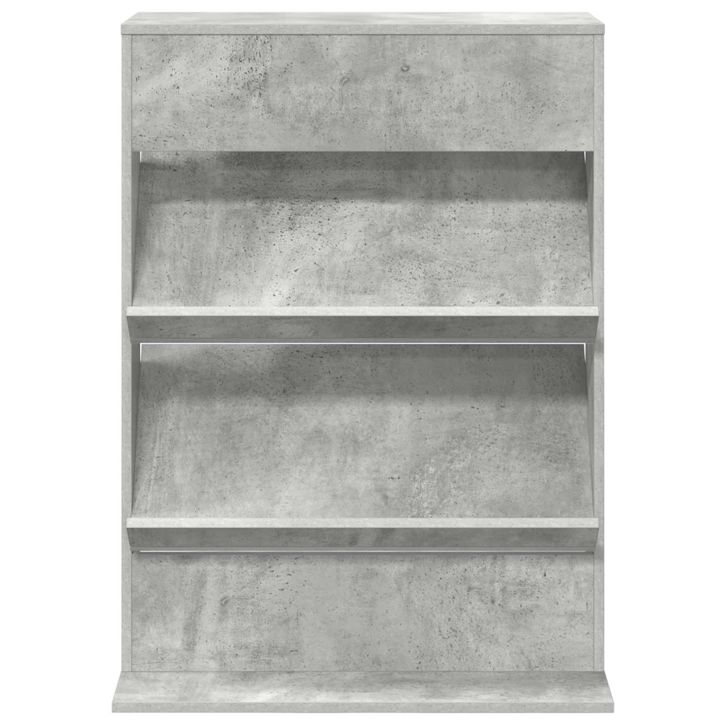 Tijdschrift Rek Beton Grijs 70 x 41 x 96 cm Bewerkt hout is nu te koop bij PeponiXL, paradijselijk wonen!