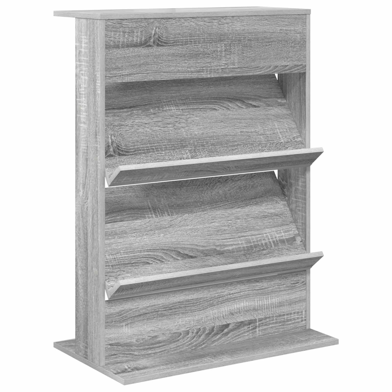 Tijdschrift Rek Grijs Sonoma 70 x 41 x 96 cm Bewerkt hout is nu te koop bij PeponiXL, paradijselijk wonen!