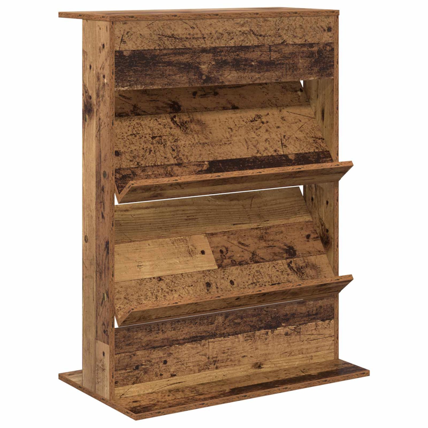 Tijdschrift Rek met plank Oudhout 70 x 41 x 96 cm Bewerkt hout is nu te koop bij PeponiXL, paradijselijk wonen!