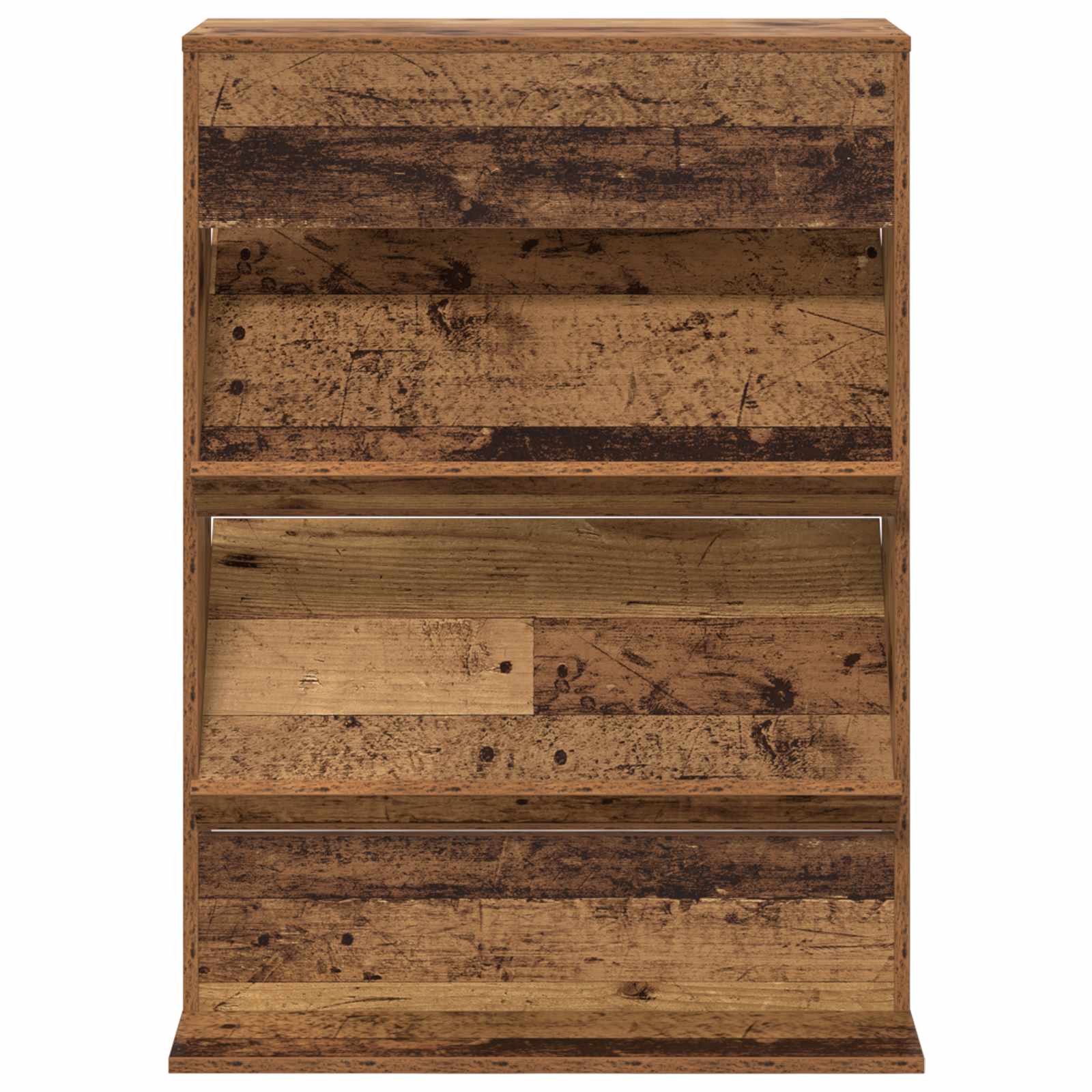 Tijdschrift Rek met plank Oudhout 70 x 41 x 96 cm Bewerkt hout is nu te koop bij PeponiXL, paradijselijk wonen!