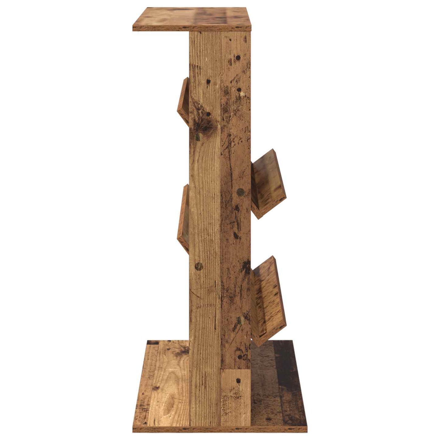 Tijdschrift Rek met plank Oudhout 70 x 41 x 96 cm Bewerkt hout is nu te koop bij PeponiXL, paradijselijk wonen!