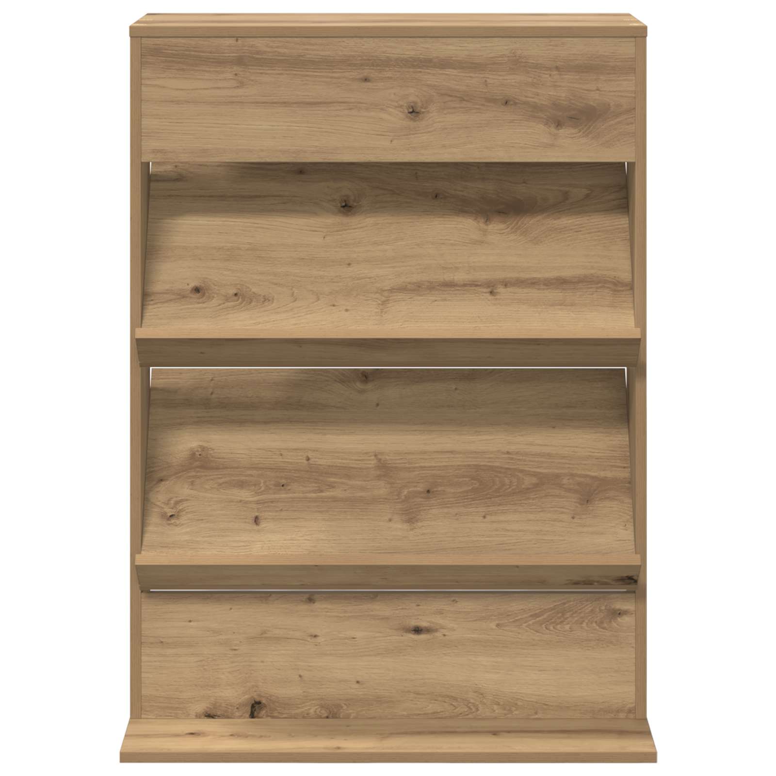 Tijdschrift Rek Artisan Eiken 70 x 41 x 96 cm Bewerkt hout is nu te koop bij PeponiXL, paradijselijk wonen!