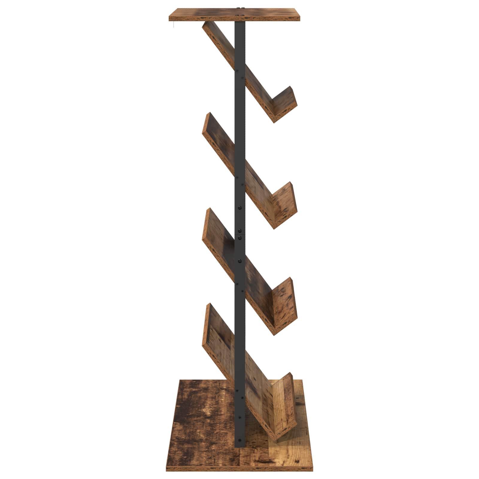 Tijdschrift Rek Oudhout 68 x 40 x 123.5 cm Bewerkt hout is nu te koop bij PeponiXL, paradijselijk wonen!