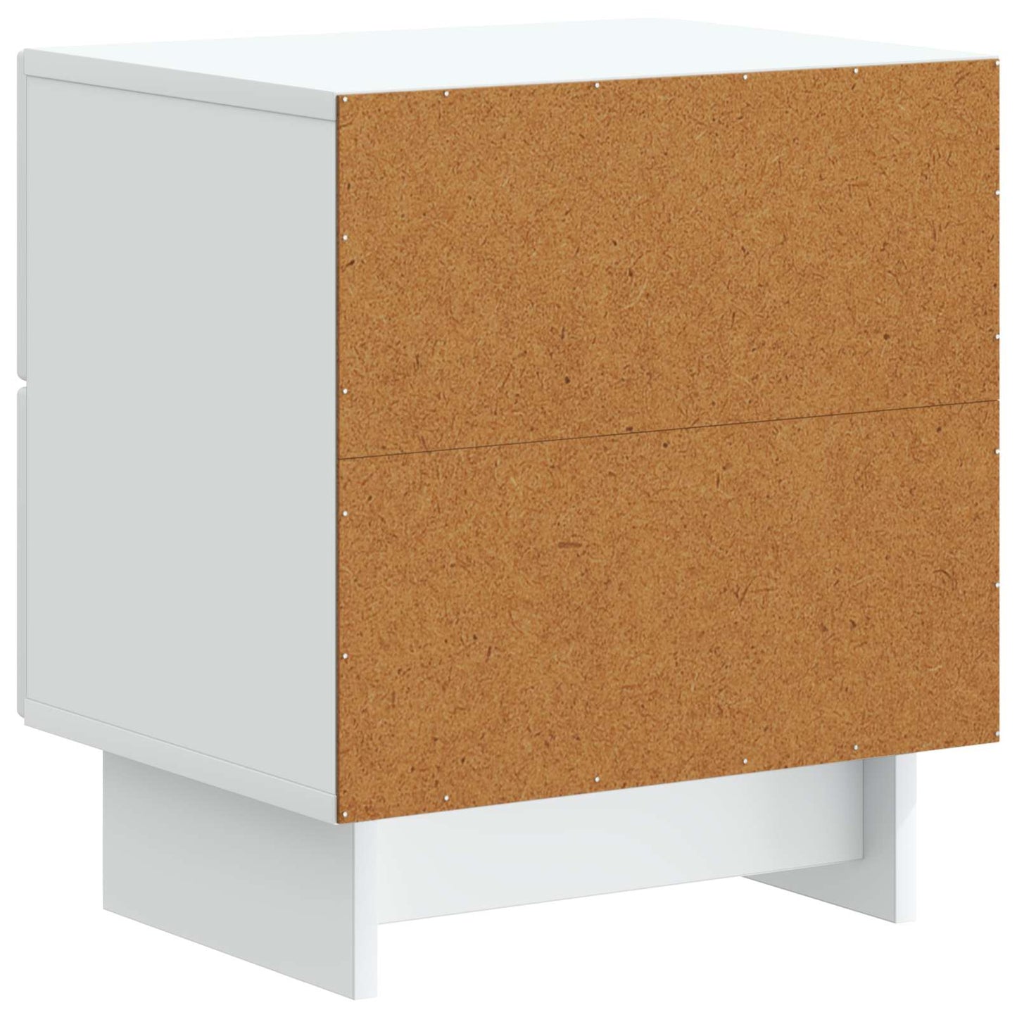 Nachtkastje met lade 2 pcs Wit 43 x 34,5 x 47,5 cm Bewerkt hout is nu te koop bij PeponiXL, paradijselijk wonen!