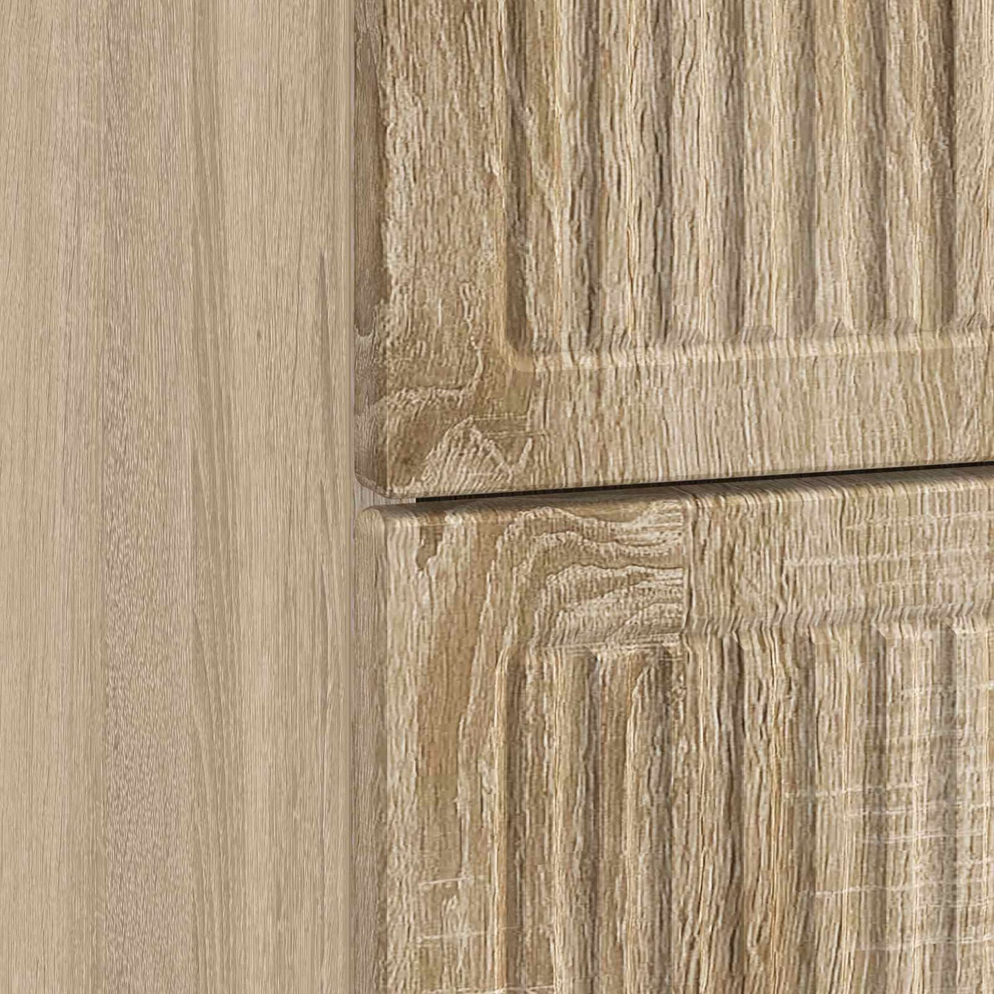 Nachtkastje Sonoma Eiken 43 x 34,5 x 47,5 cm Bewerkt hout is nu te koop bij PeponiXL, paradijselijk wonen!