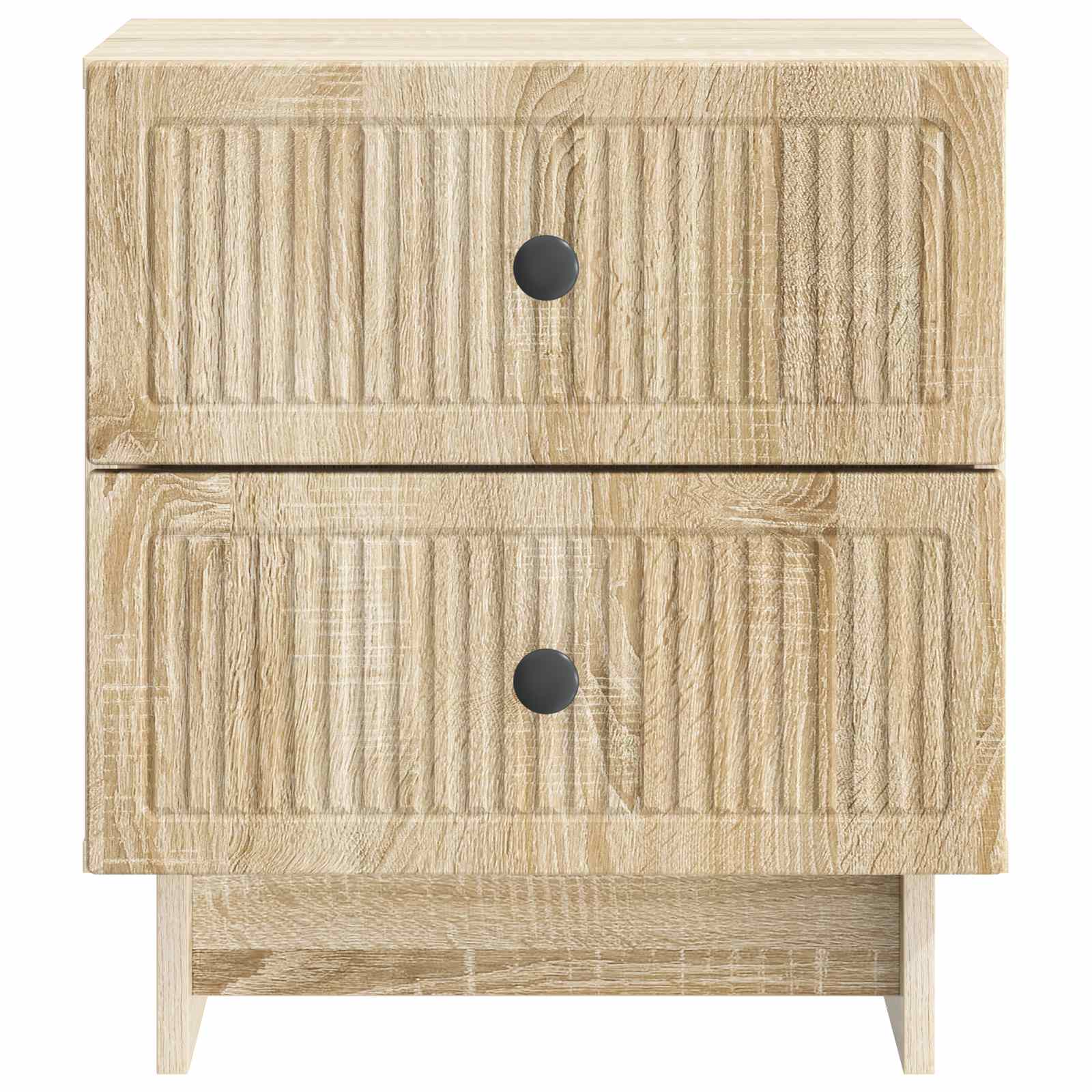 Nachtkastje Sonoma Eiken 43 x 34,5 x 47,5 cm Bewerkt hout is nu te koop bij PeponiXL, paradijselijk wonen!