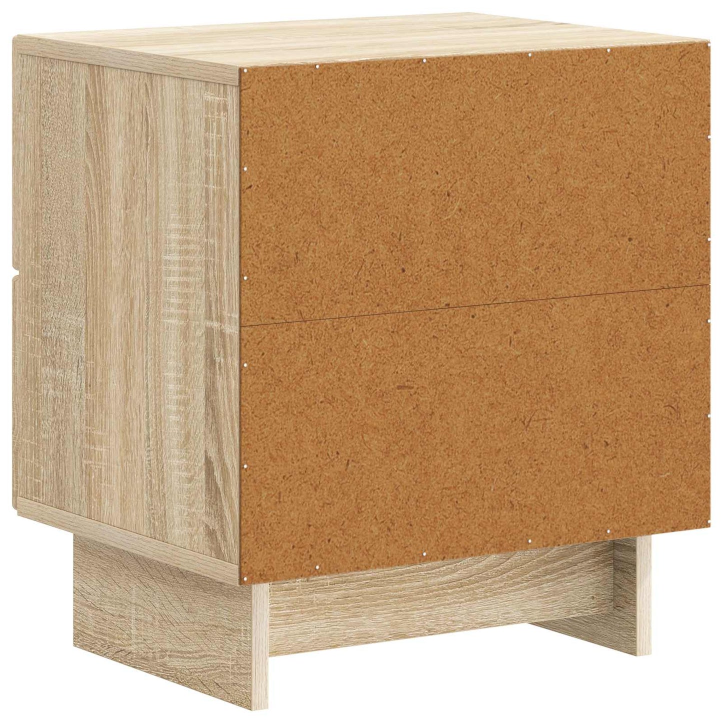 Nachtkastje 2 pcs Sonoma Eiken 43 x 34,5 x 47,5 cm Bewerkt hout is nu te koop bij PeponiXL, paradijselijk wonen!