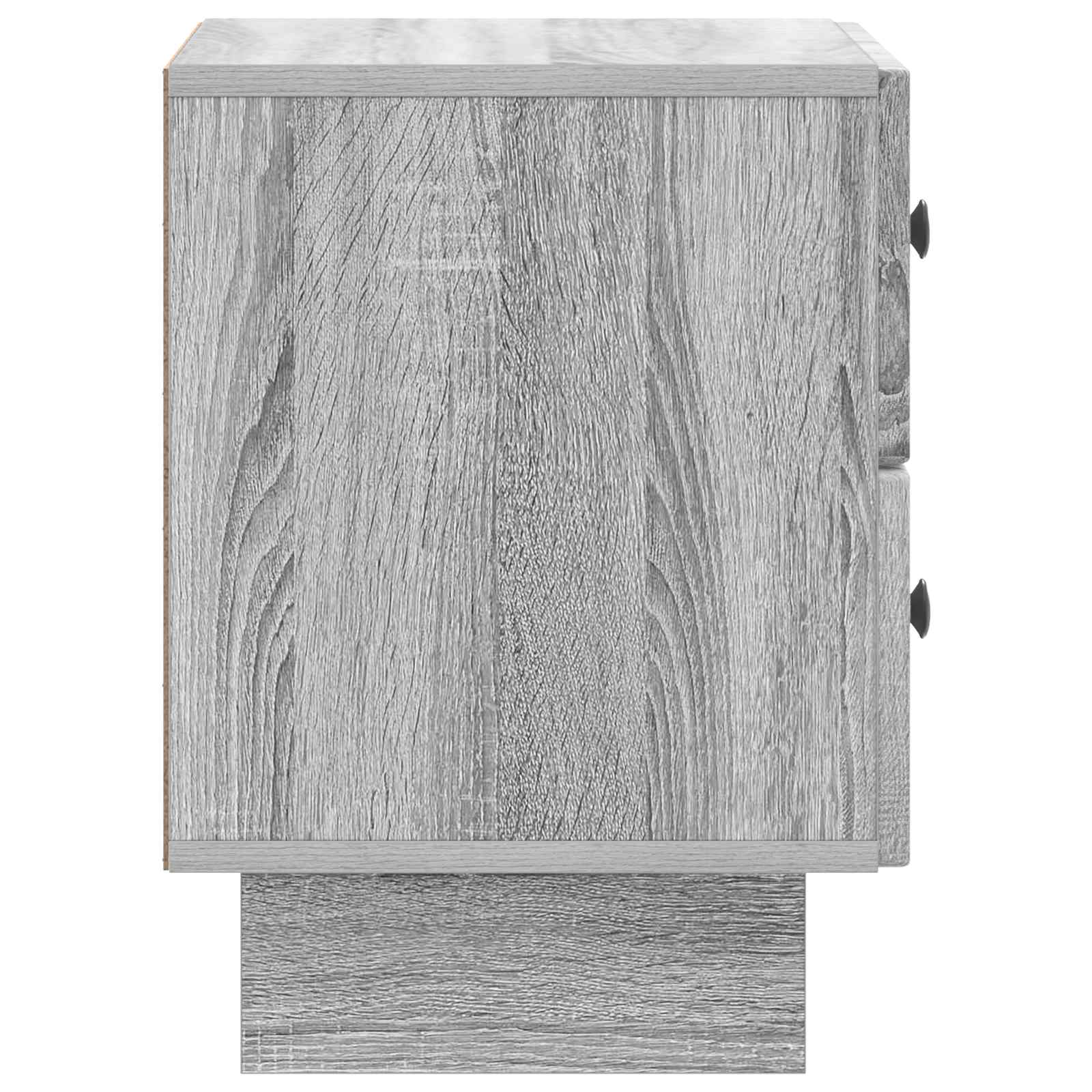 Nachtkastje Grijs sonoma 43 x 34,5 x 47,5 cm Bewerkt hout is nu te koop bij PeponiXL, paradijselijk wonen!