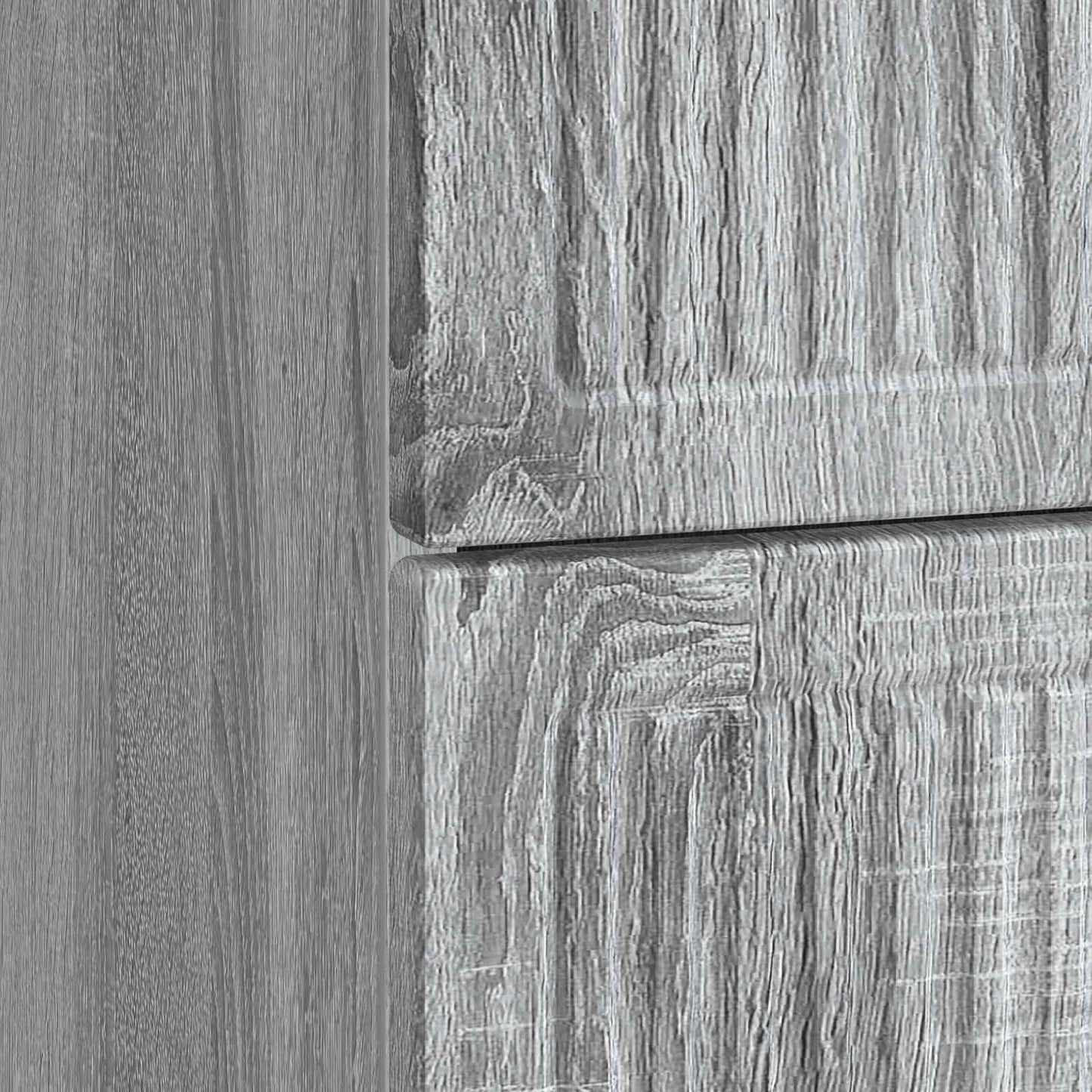 Nachtkastje 2 pcs Grijs sonoma 43 x 34,5 x 47,5 cm Bewerkt hout is nu te koop bij PeponiXL, paradijselijk wonen!