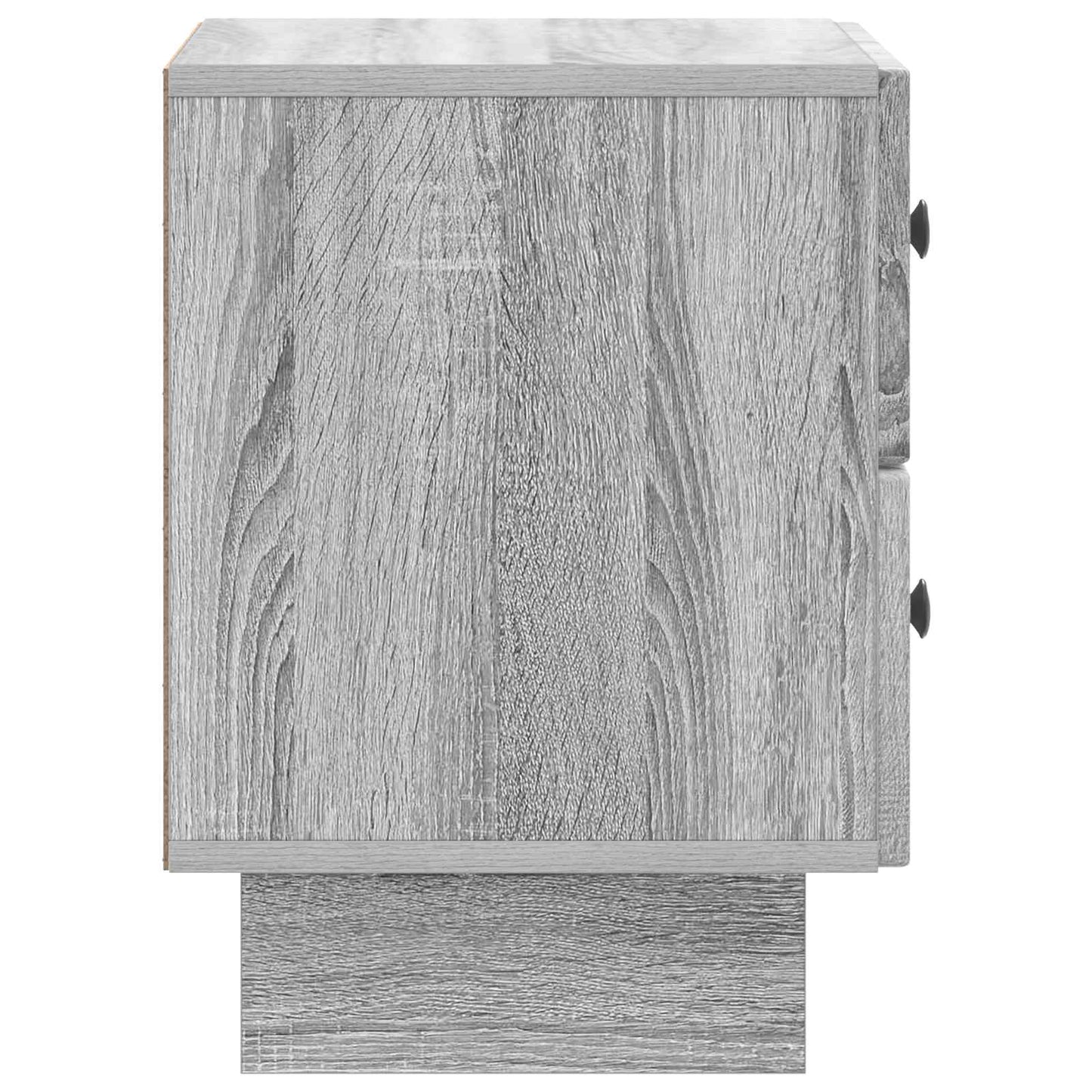 Nachtkastje 2 pcs Grijs sonoma 43 x 34,5 x 47,5 cm Bewerkt hout is nu te koop bij PeponiXL, paradijselijk wonen!