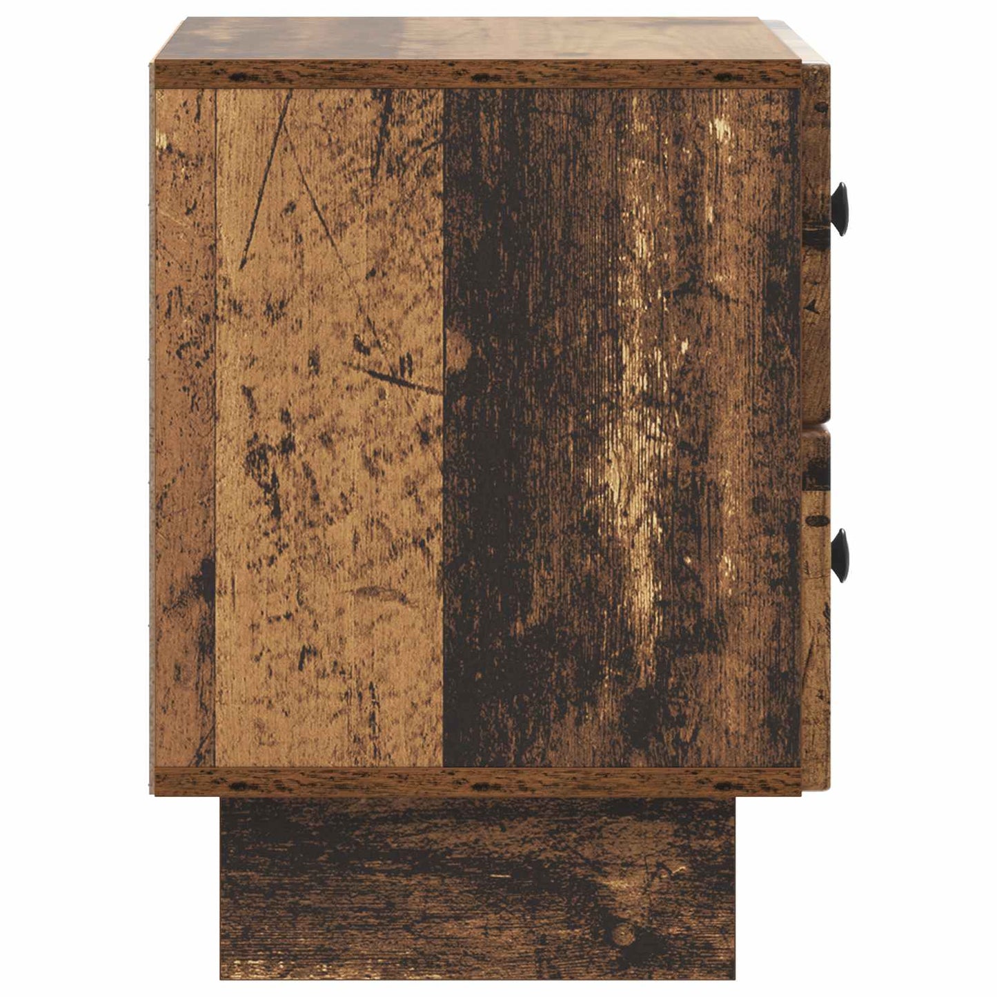 Nachtkastje 2 pcs Oud hout 43 x 34,5 x 47,5 cm Bewerkt hout is nu te koop bij PeponiXL, paradijselijk wonen!