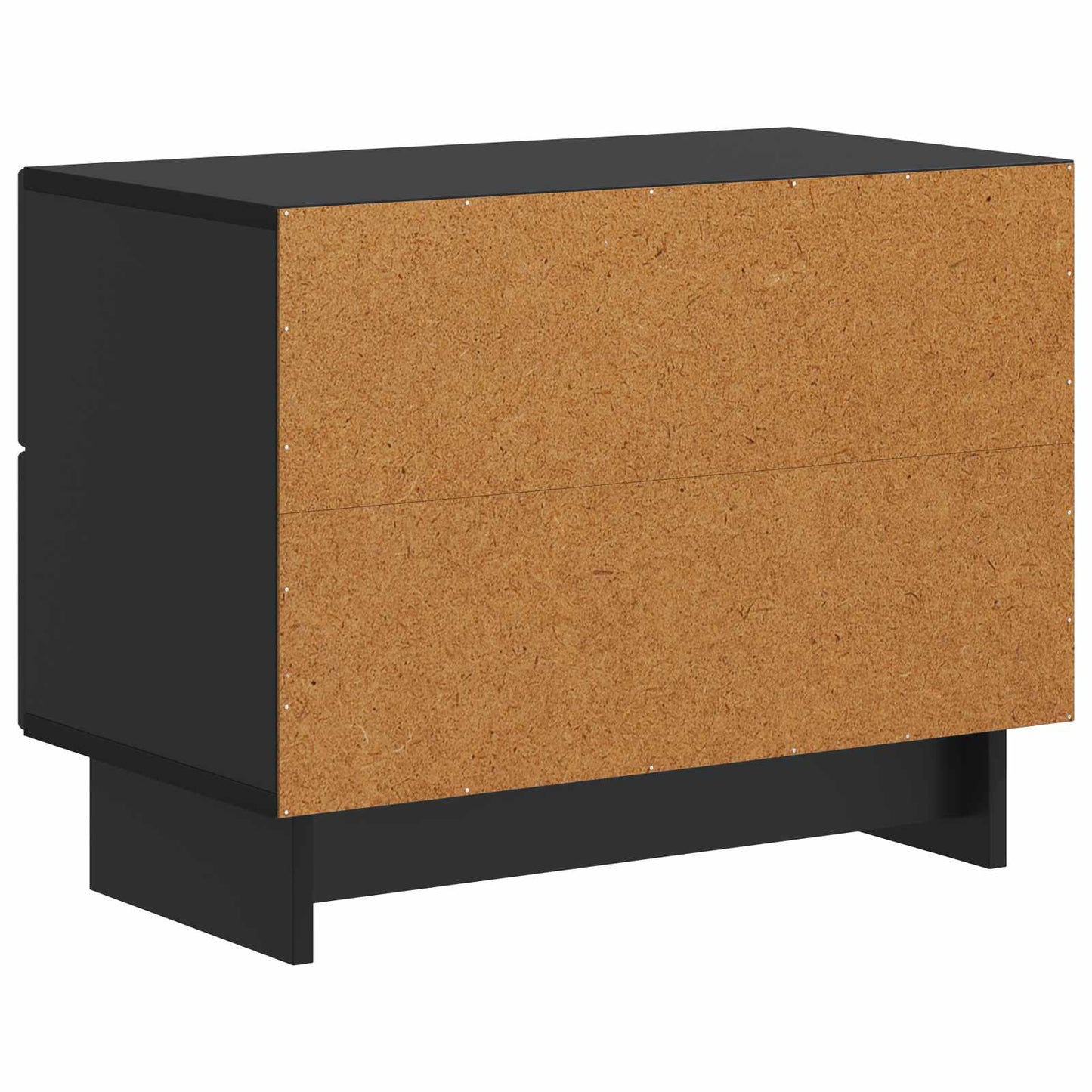 Nachtkastje met lade Zwart 62 x 34,5 x 47,5 cm Bewerkt hout is nu te koop bij PeponiXL, paradijselijk wonen!