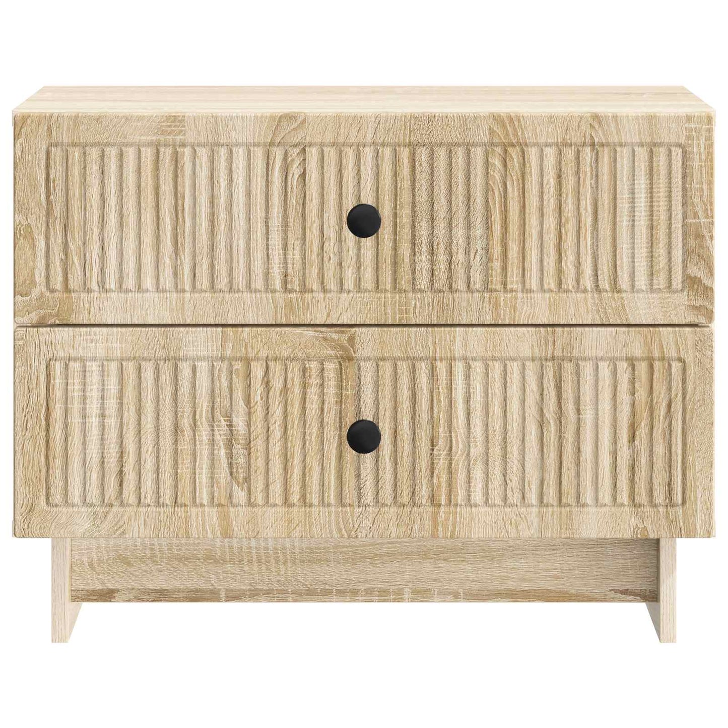 Nachtkastje Sonoma Eiken 62 x 34,5 x 47,5 cm Bewerkt hout is nu te koop bij PeponiXL, paradijselijk wonen!