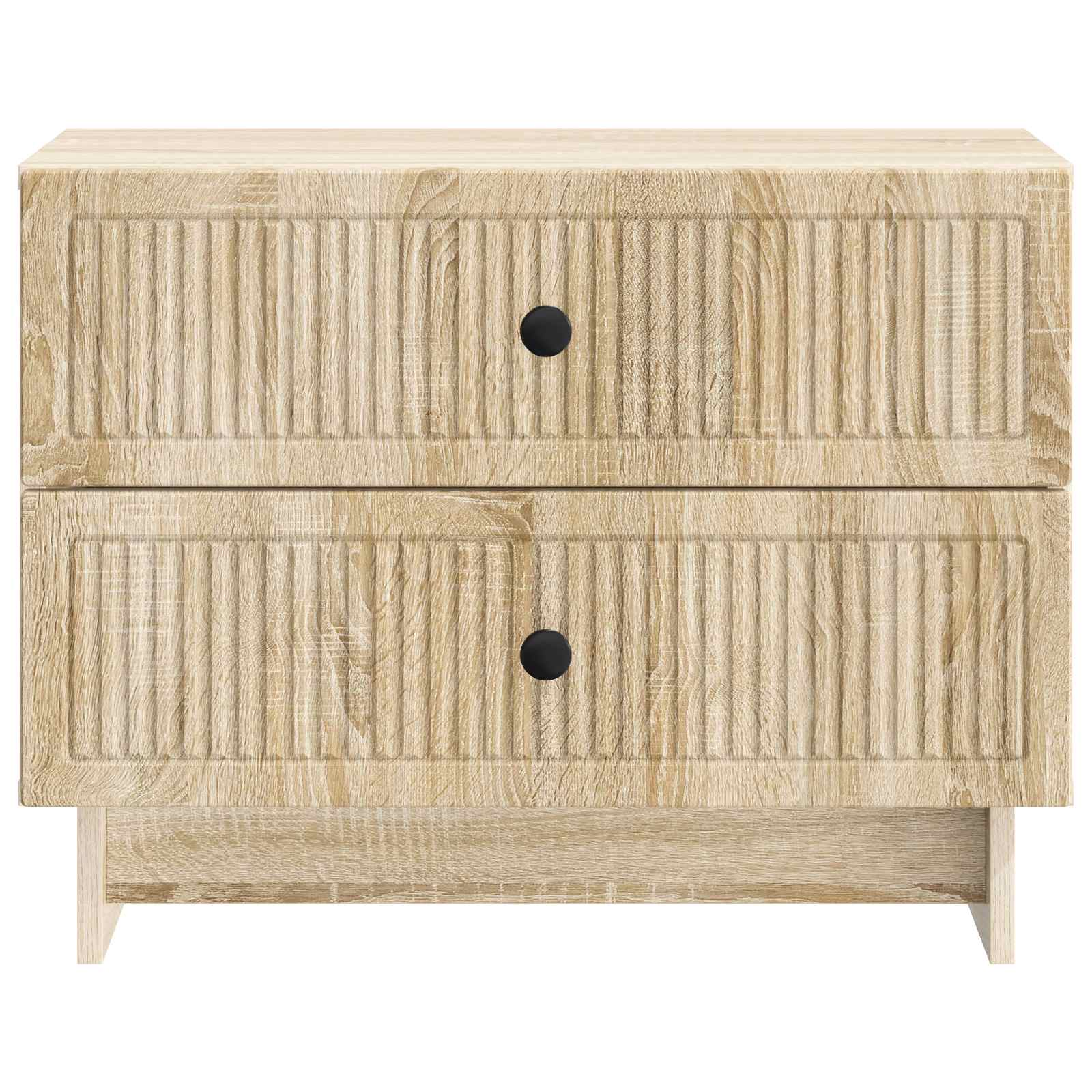 Nachtkastje Sonoma Eiken 62 x 34,5 x 47,5 cm Bewerkt hout is nu te koop bij PeponiXL, paradijselijk wonen!