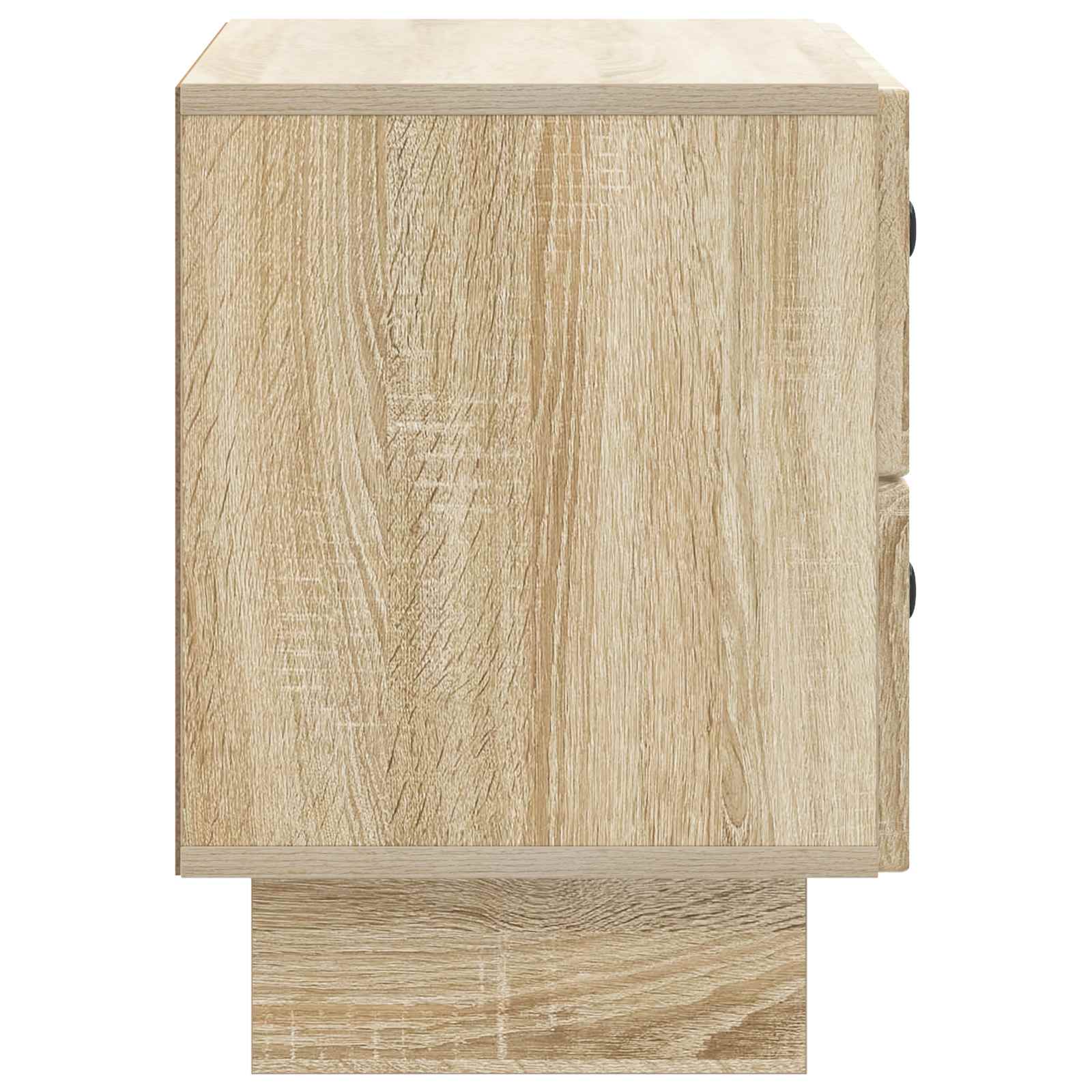 Nachtkastje Sonoma Eiken 62 x 34,5 x 47,5 cm Bewerkt hout is nu te koop bij PeponiXL, paradijselijk wonen!