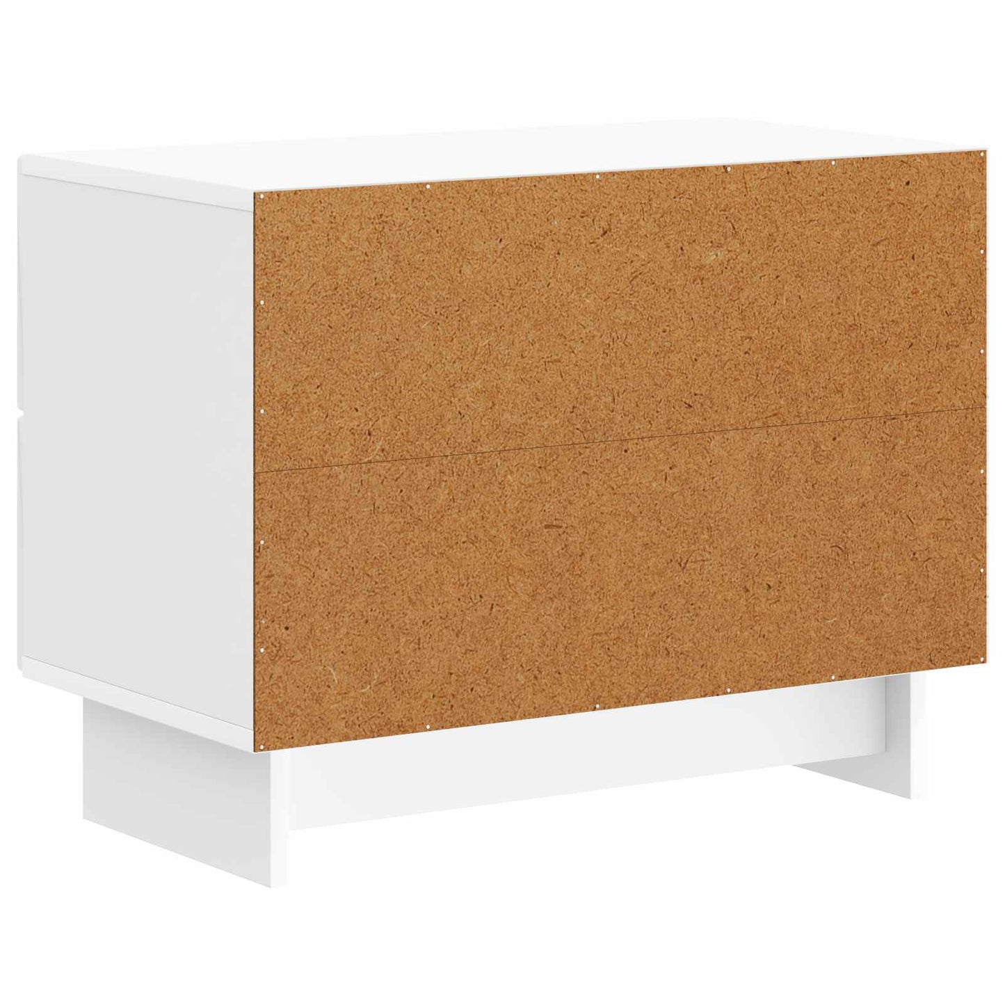 Nachtkastje Hoogglans Wit 62 x 34,5 x 47,5 cm Bewerkt hout is nu te koop bij PeponiXL, paradijselijk wonen!