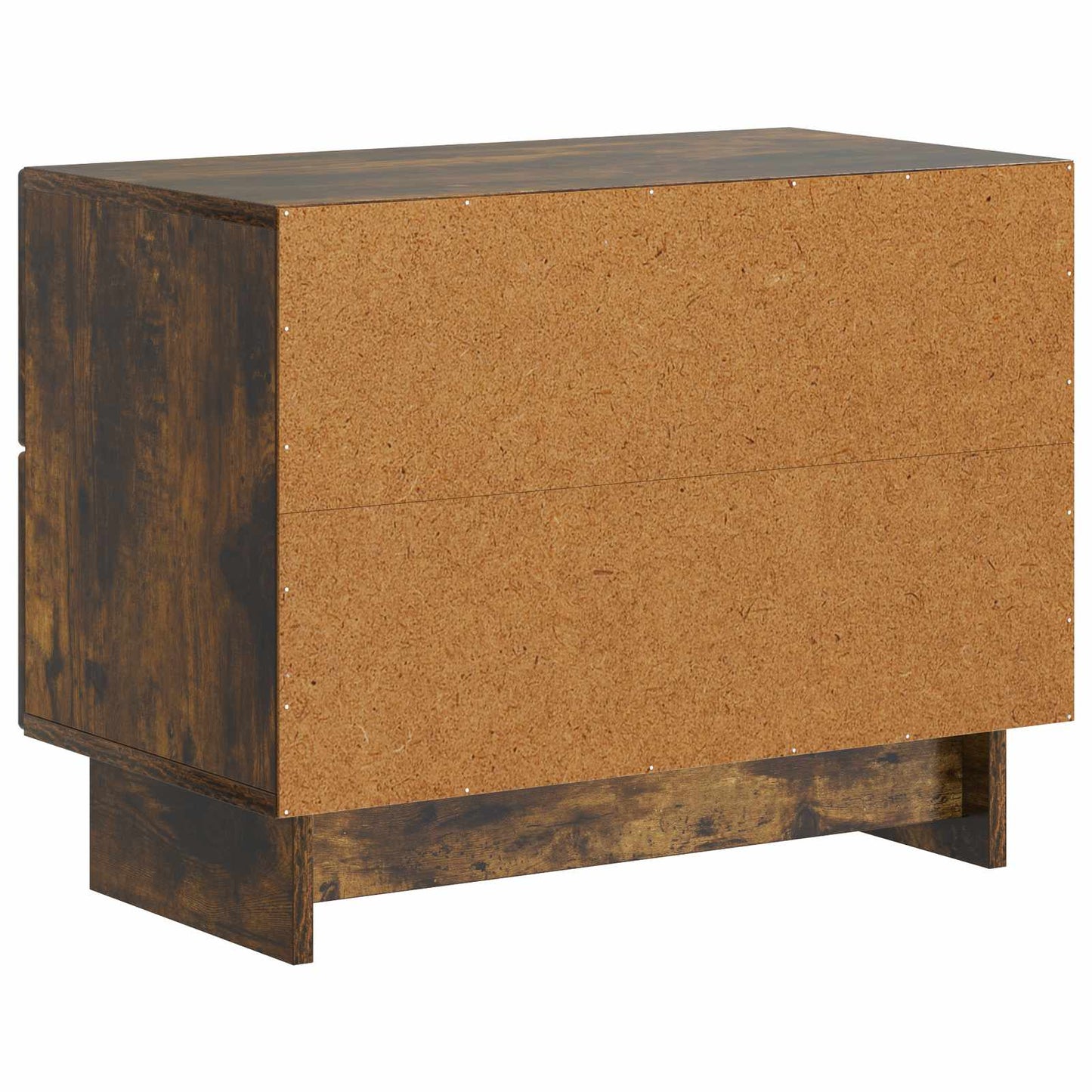 Nachtkastje Gerookt eiken 62 x 34,5 x 47,5 cm Bewerkt hout is nu te koop bij PeponiXL, paradijselijk wonen!