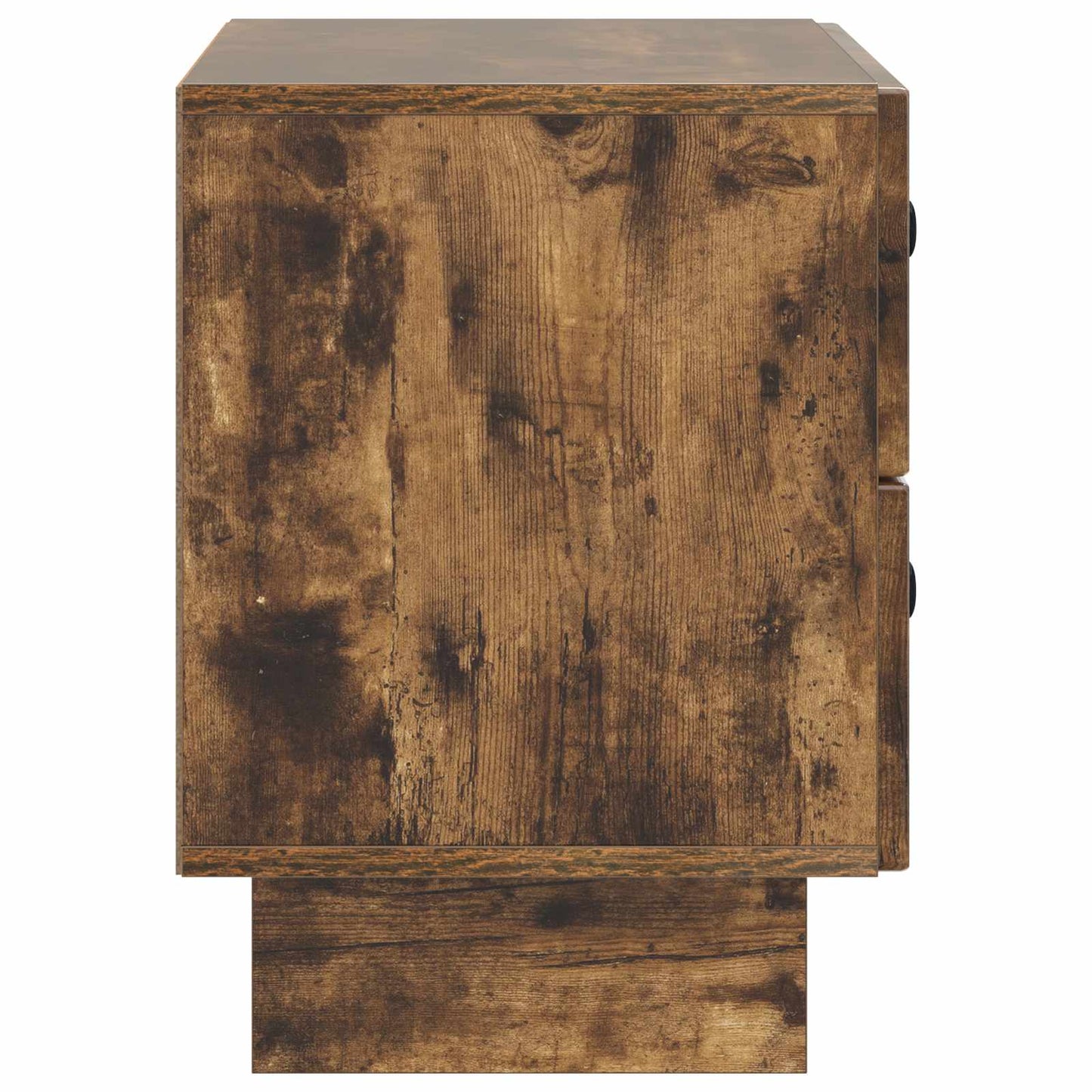 Nachtkastje Gerookt eiken 62 x 34,5 x 47,5 cm Bewerkt hout is nu te koop bij PeponiXL, paradijselijk wonen!