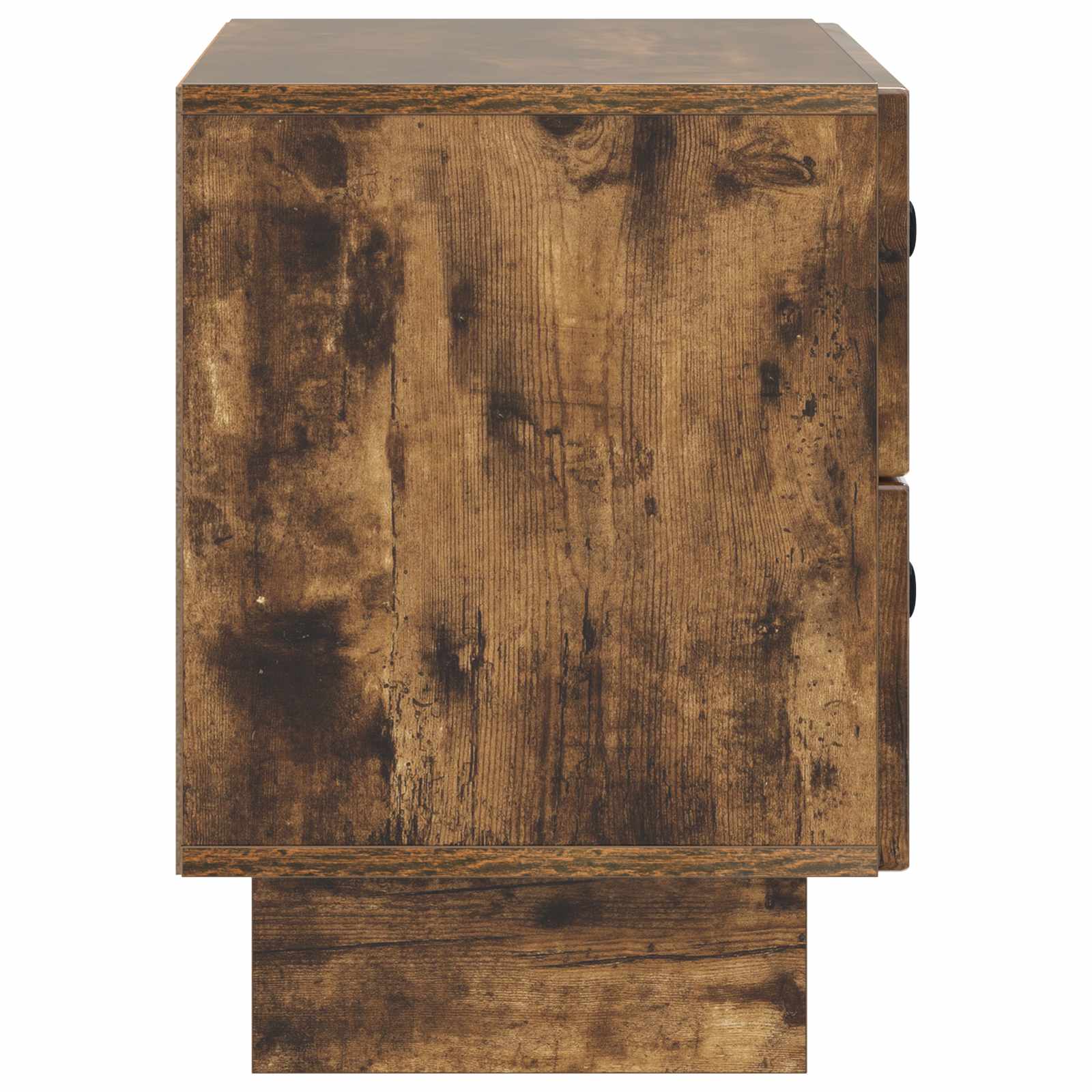 Nachtkastje Gerookt eiken 62 x 34,5 x 47,5 cm Bewerkt hout is nu te koop bij PeponiXL, paradijselijk wonen!
