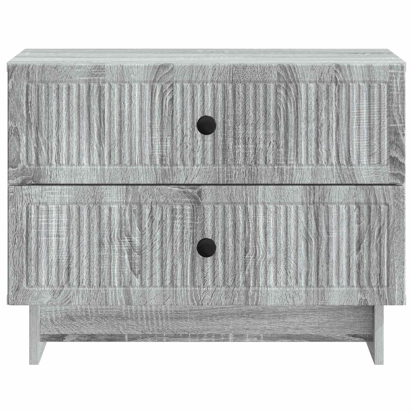 Nachtkastje Grijs sonoma 62 x 34,5 x 47,5 cm Bewerkt hout is nu te koop bij PeponiXL, paradijselijk wonen!