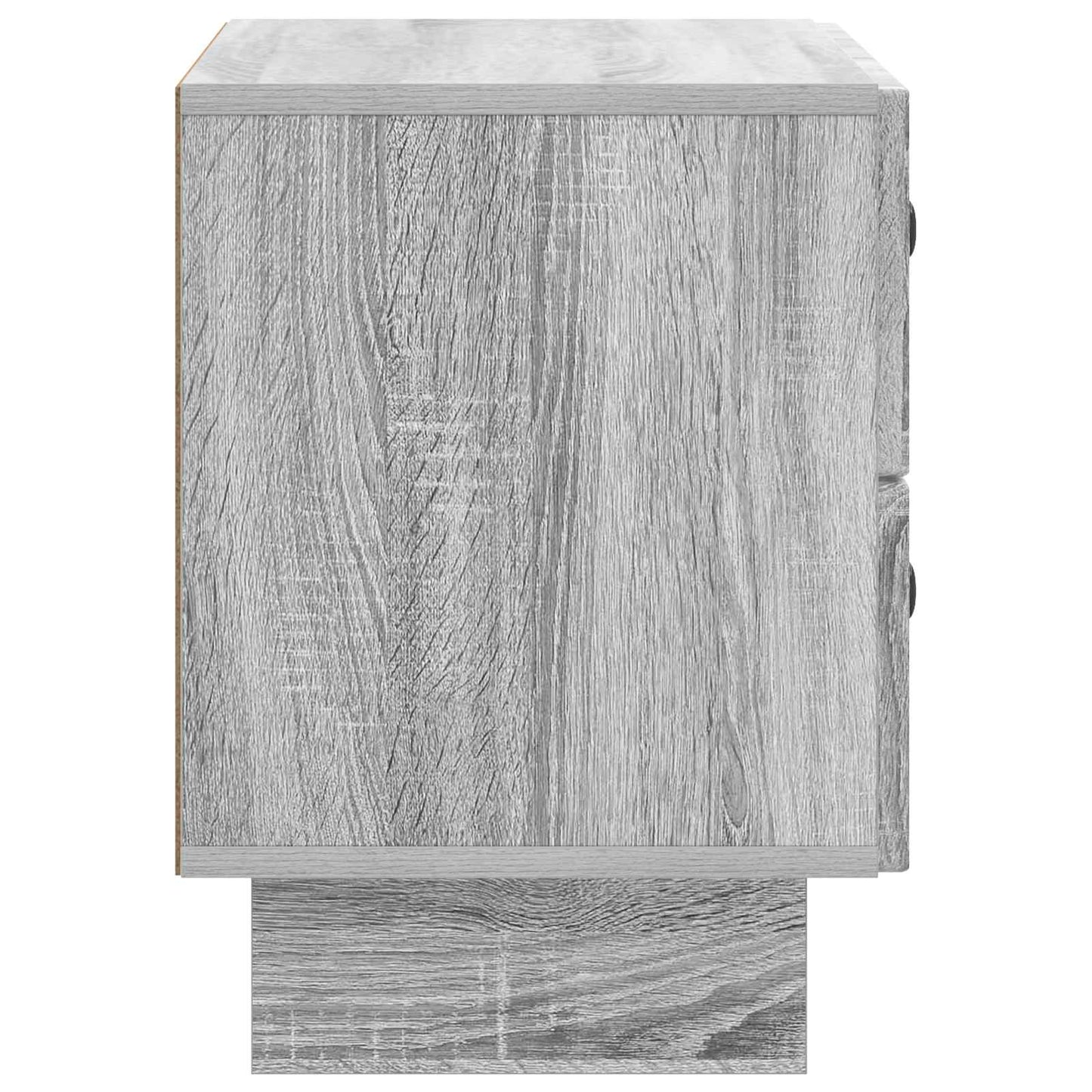 Nachtkastje Grijs sonoma 62 x 34,5 x 47,5 cm Bewerkt hout is nu te koop bij PeponiXL, paradijselijk wonen!