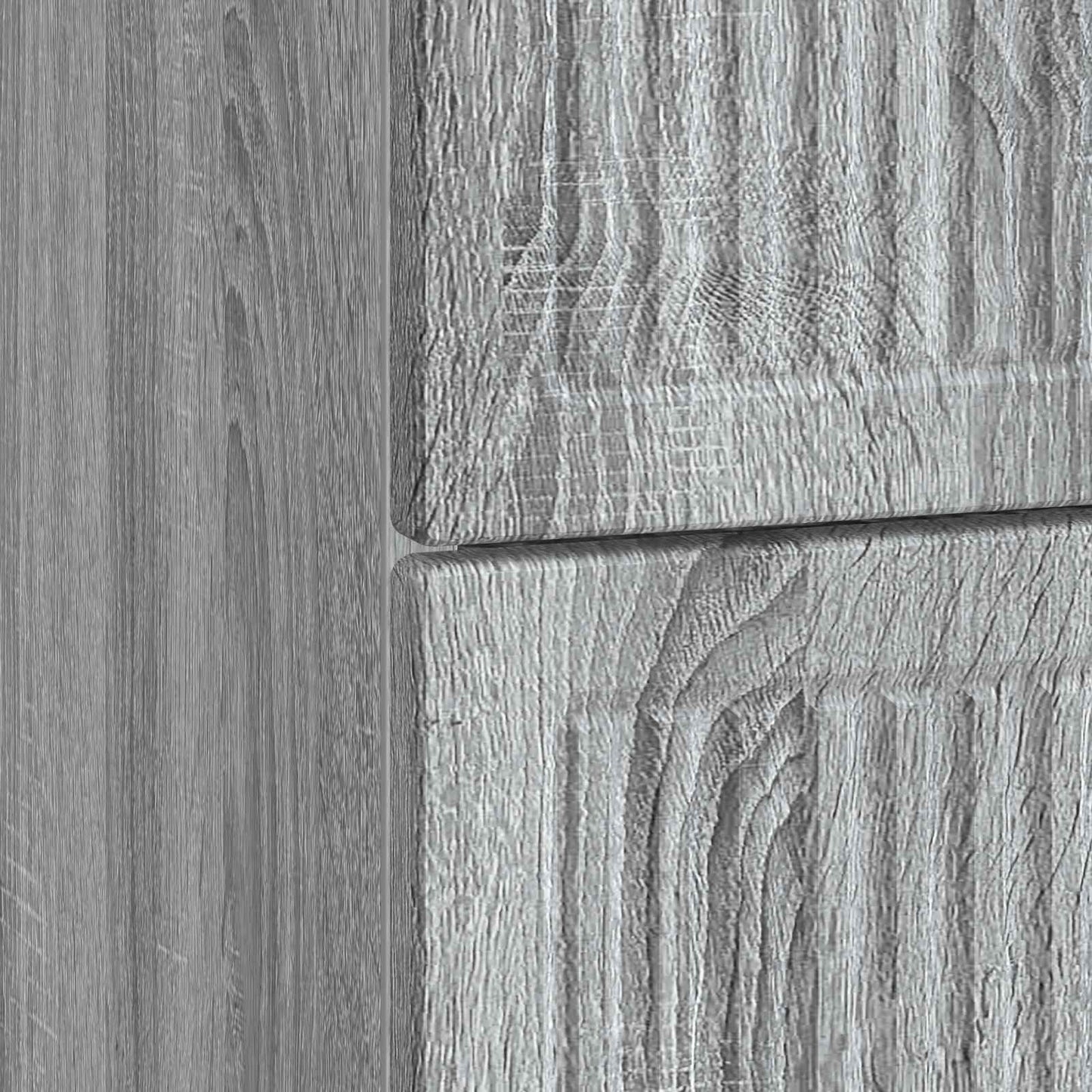 Nachtkastje Grijs sonoma 43 x 41 x 66,5 cm Bewerkt hout is nu te koop bij PeponiXL, paradijselijk wonen!