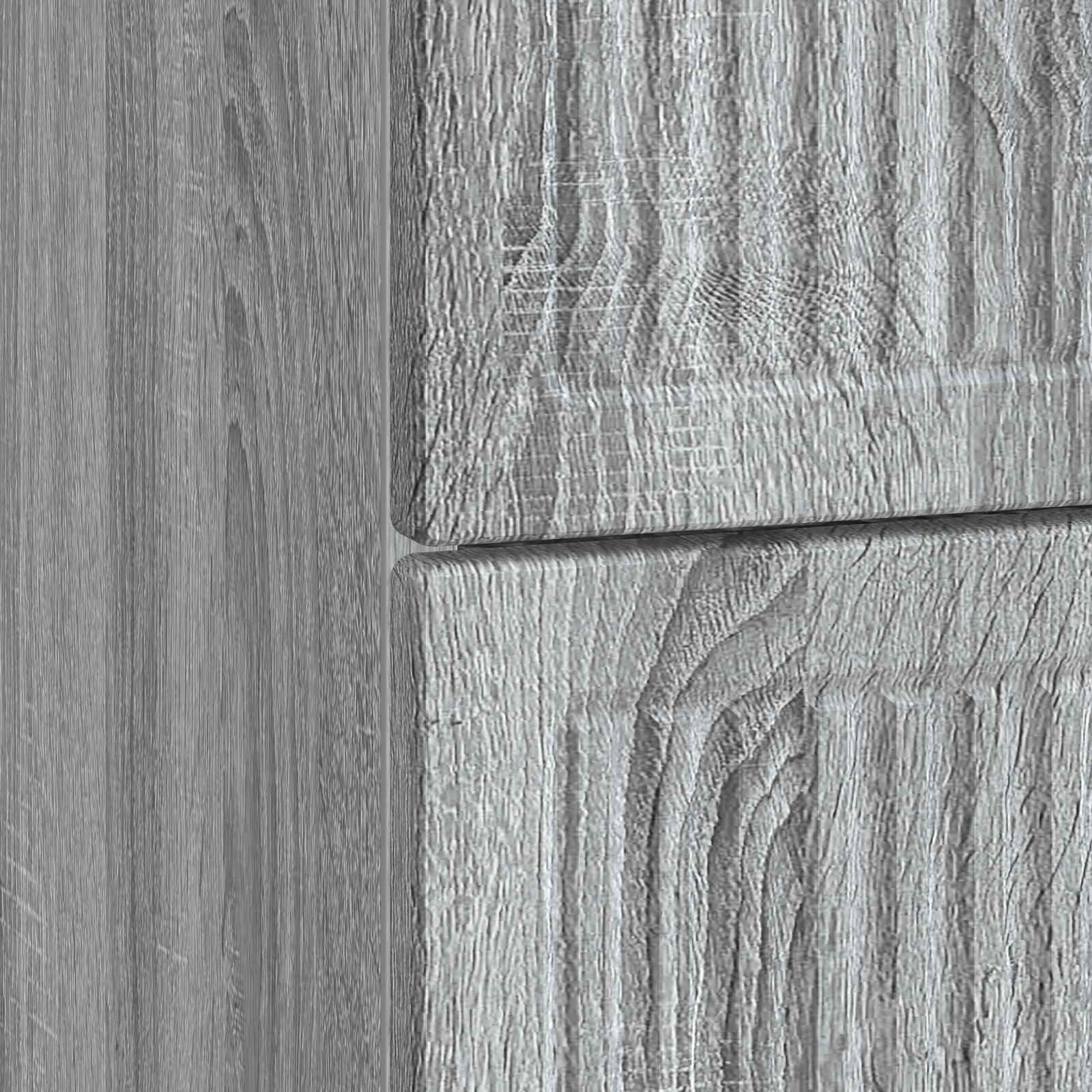 Nachtkastje Grijs sonoma 43 x 41 x 66,5 cm Bewerkt hout is nu te koop bij PeponiXL, paradijselijk wonen!