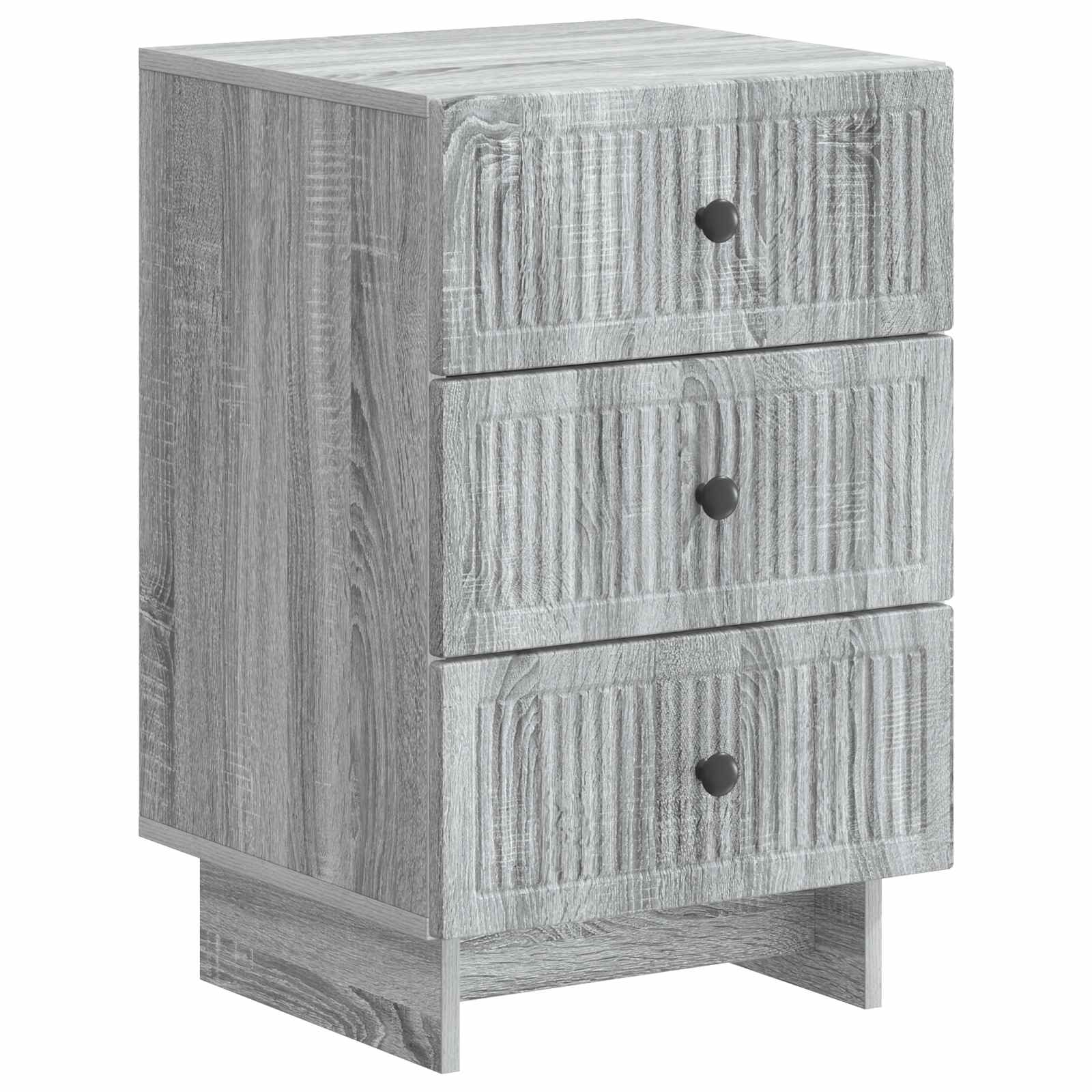 Nachtkastje Grijs sonoma 43 x 41 x 66,5 cm Bewerkt hout is nu te koop bij PeponiXL, paradijselijk wonen!