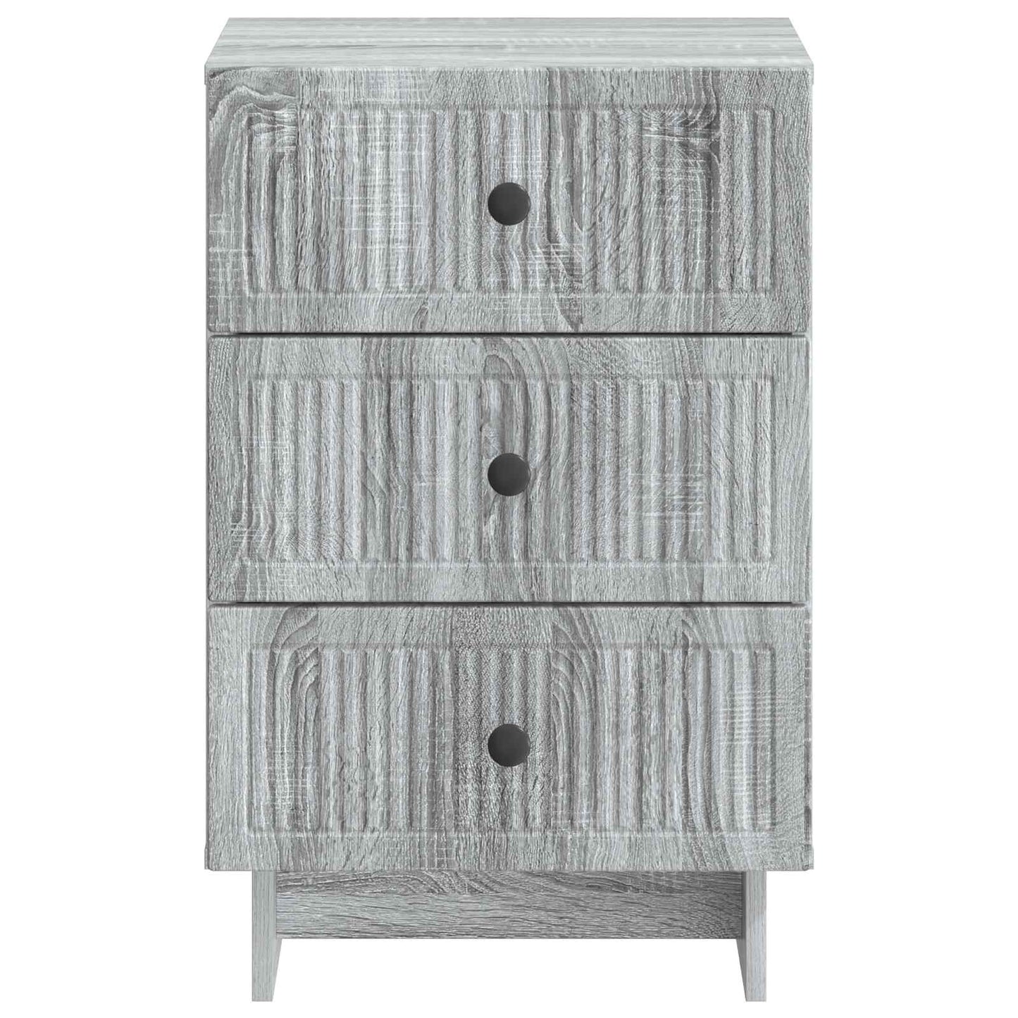 Nachtkastje Grijs sonoma 43 x 41 x 66,5 cm Bewerkt hout is nu te koop bij PeponiXL, paradijselijk wonen!