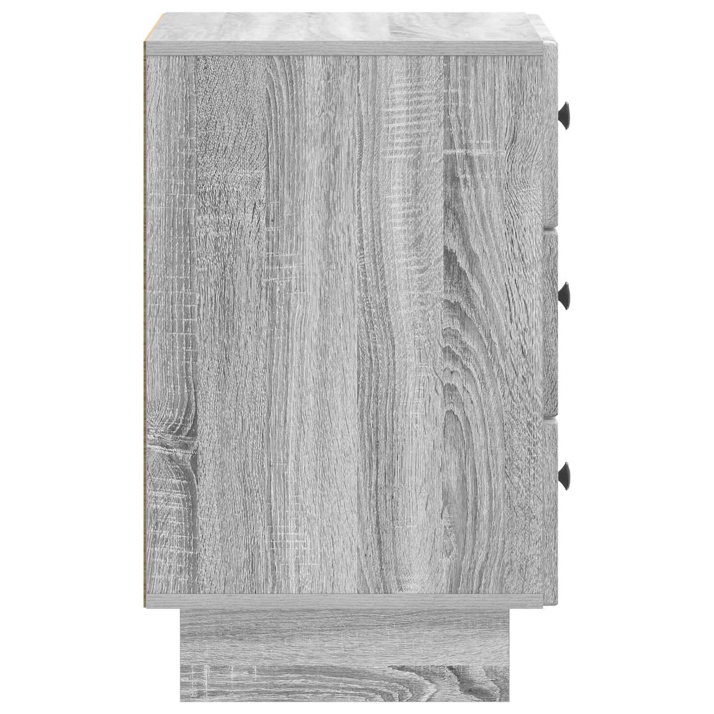 Nachtkastje Grijs sonoma 43 x 41 x 66,5 cm Bewerkt hout is nu te koop bij PeponiXL, paradijselijk wonen!