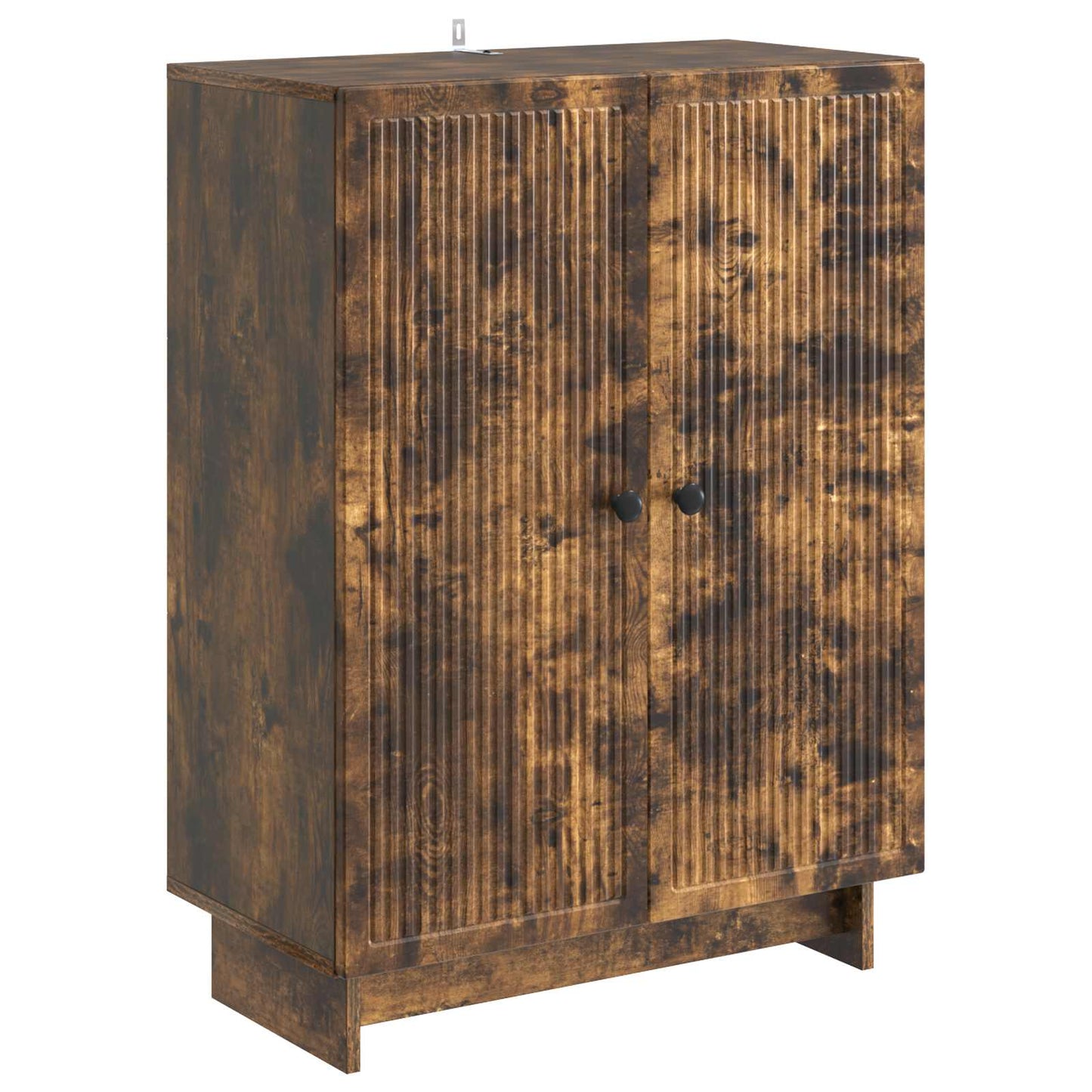 Dressoir Gerookt eiken 66 x 34,5 x 90 cm Bewerkt hout is nu te koop bij PeponiXL, paradijselijk wonen!